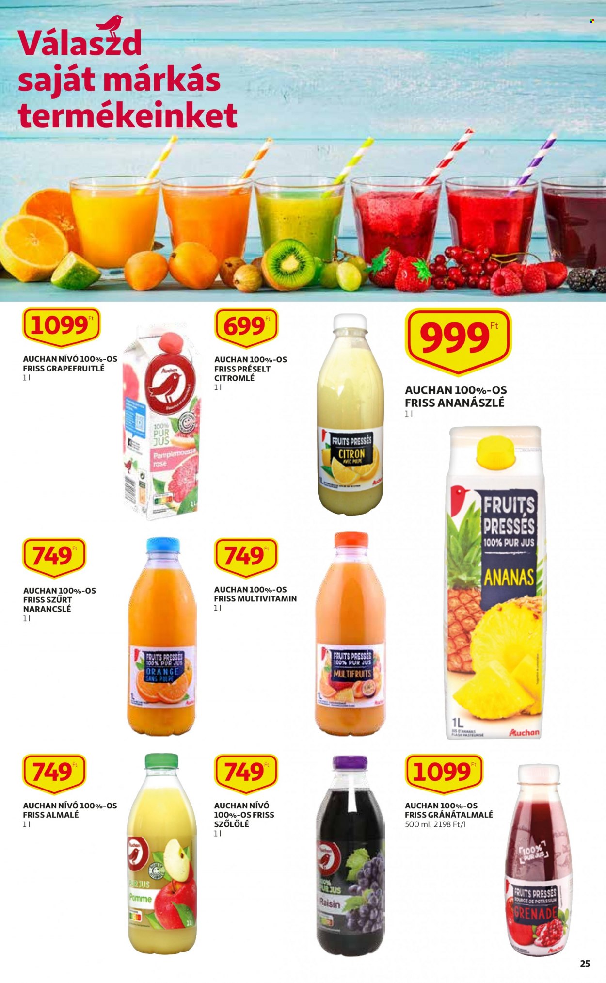 Auchan akciós újságok - 2022.07.14 - 2022.07.20. Oldal 25