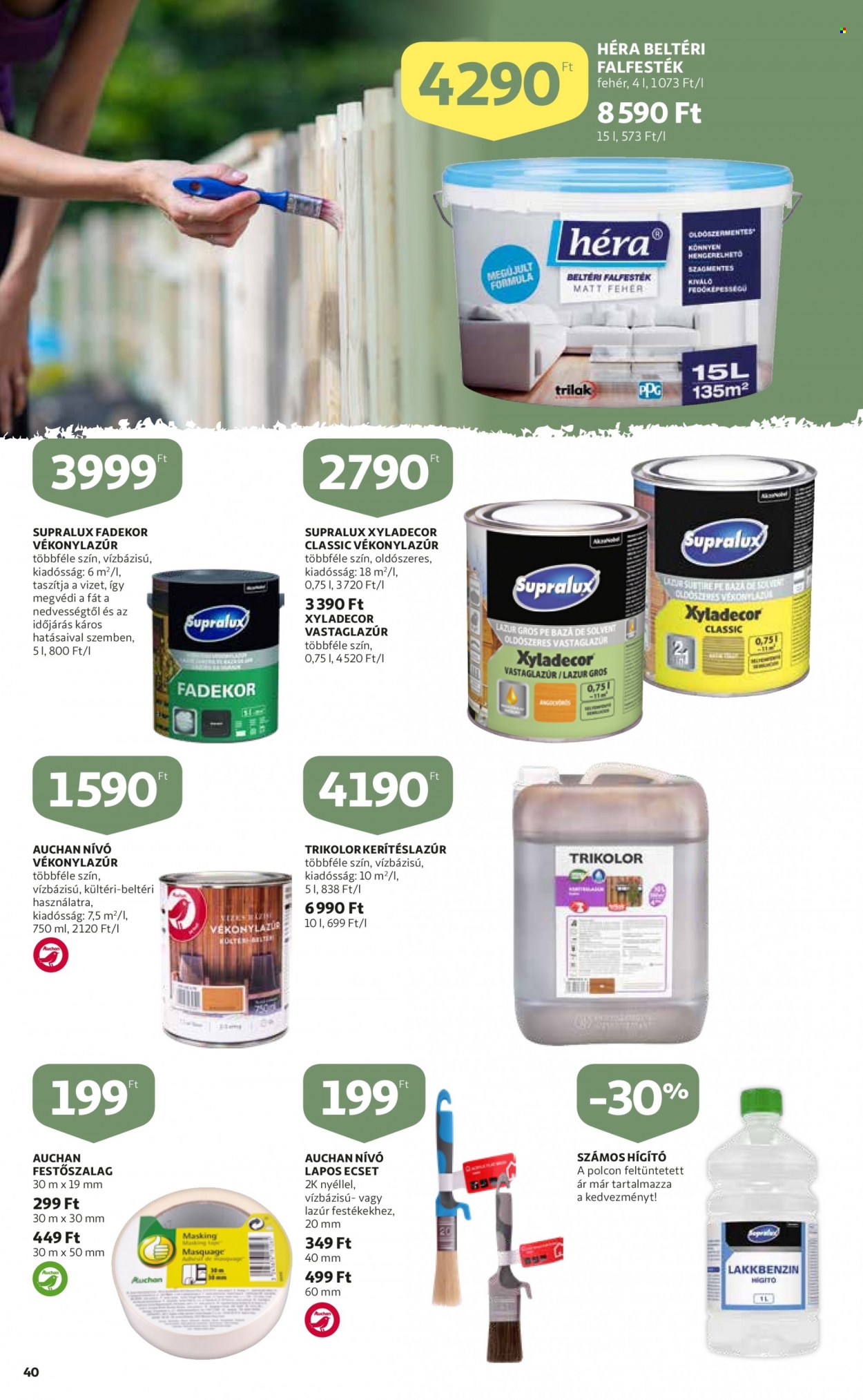 Auchan akciós újságok - 2022.07.14 - 2022.07.20. Oldal 40