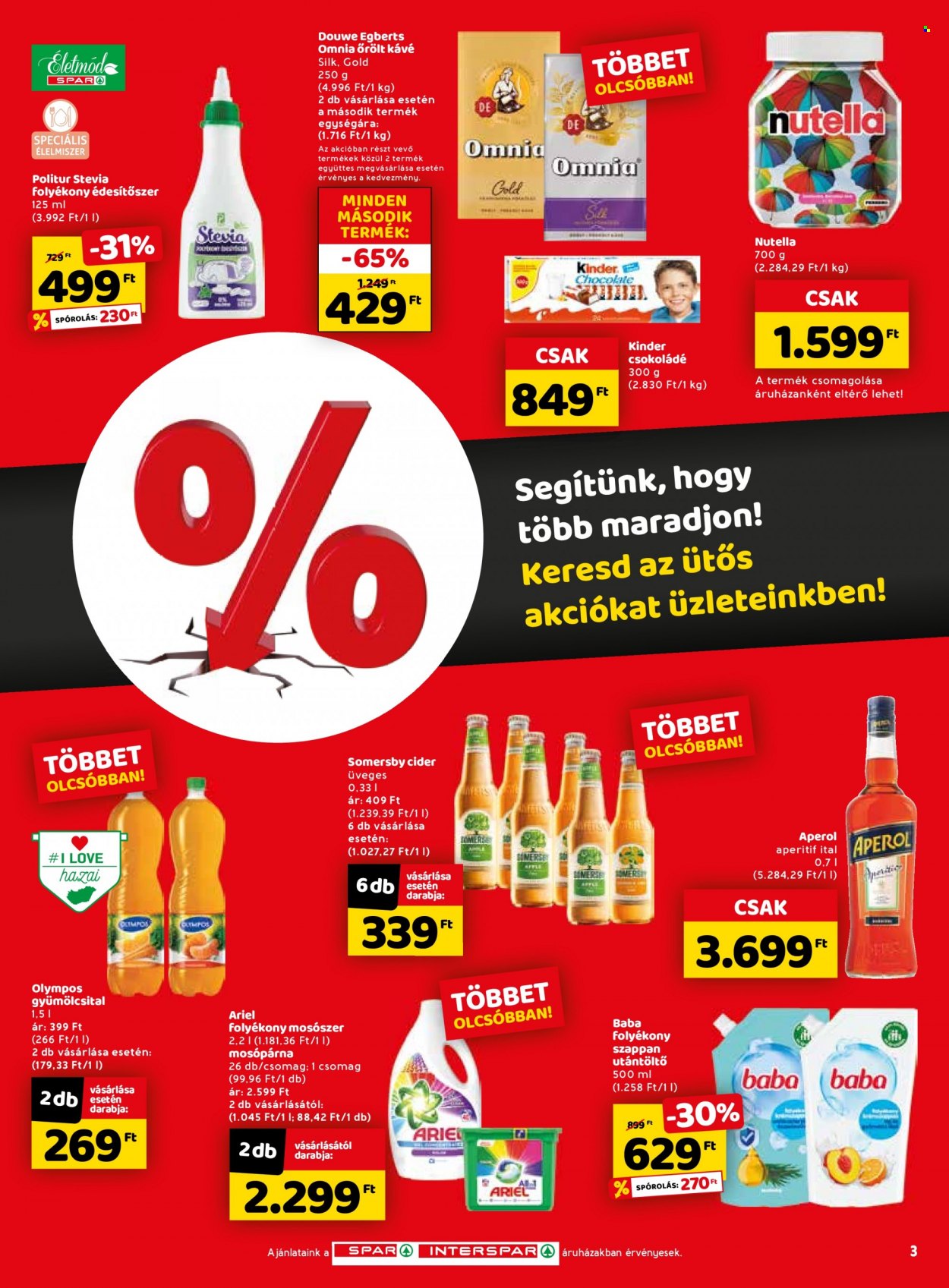 SPAR akciós újságok - 2022.07.14 - 2022.07.20. Oldal 3