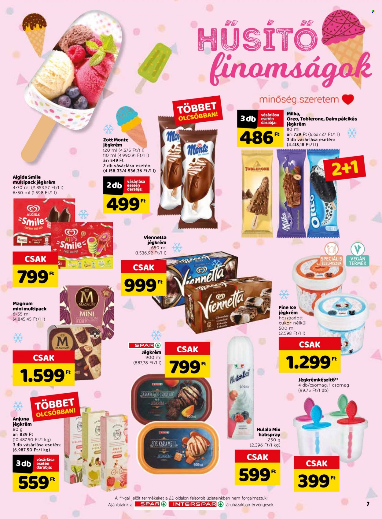 SPAR akciós újságok - 2022.07.14 - 2022.07.20. Oldal 7