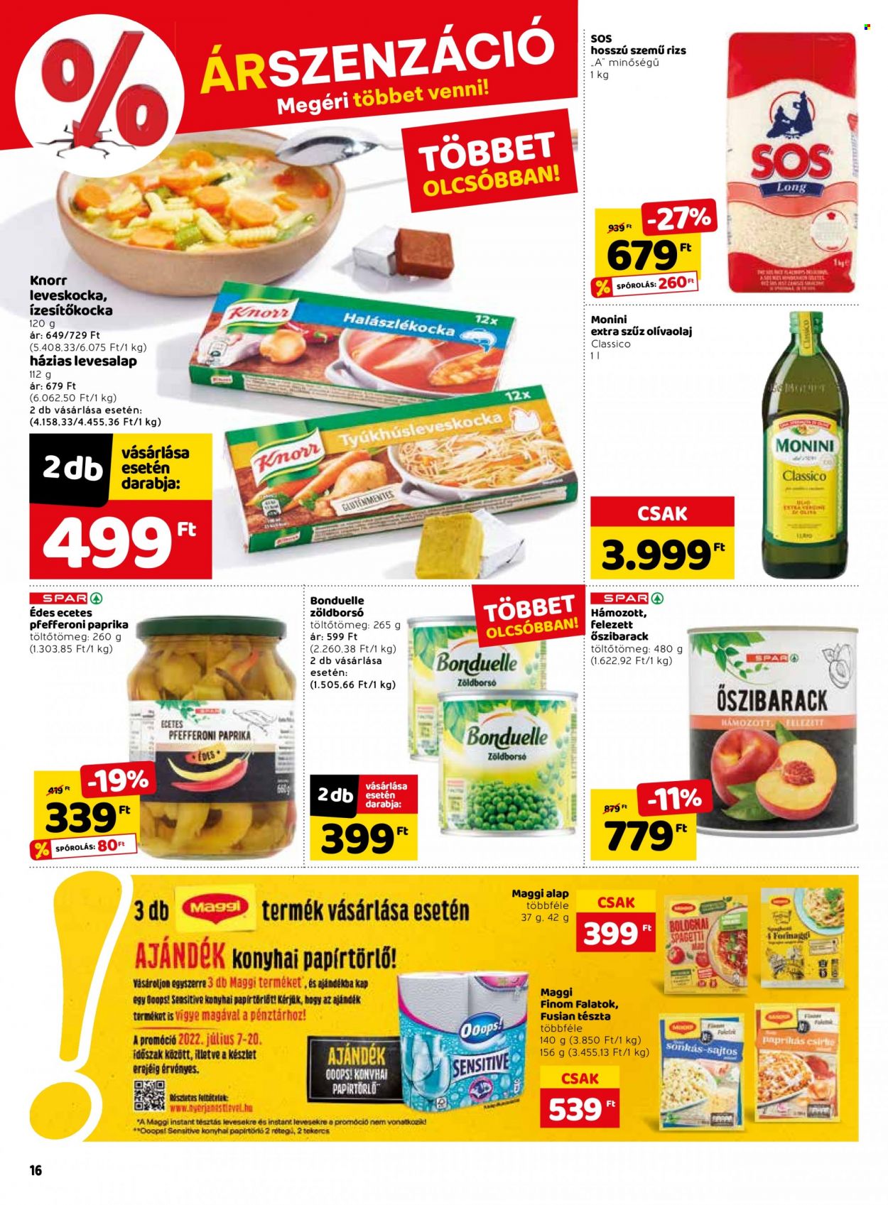 SPAR akciós újságok - 2022.07.14 - 2022.07.20. Oldal 20