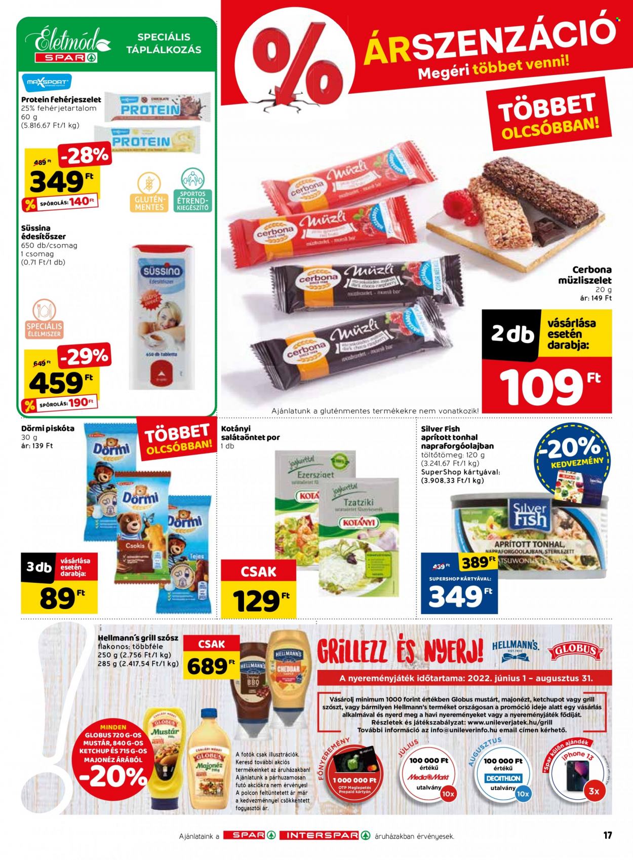 SPAR akciós újságok - 2022.07.14 - 2022.07.20. Oldal 21