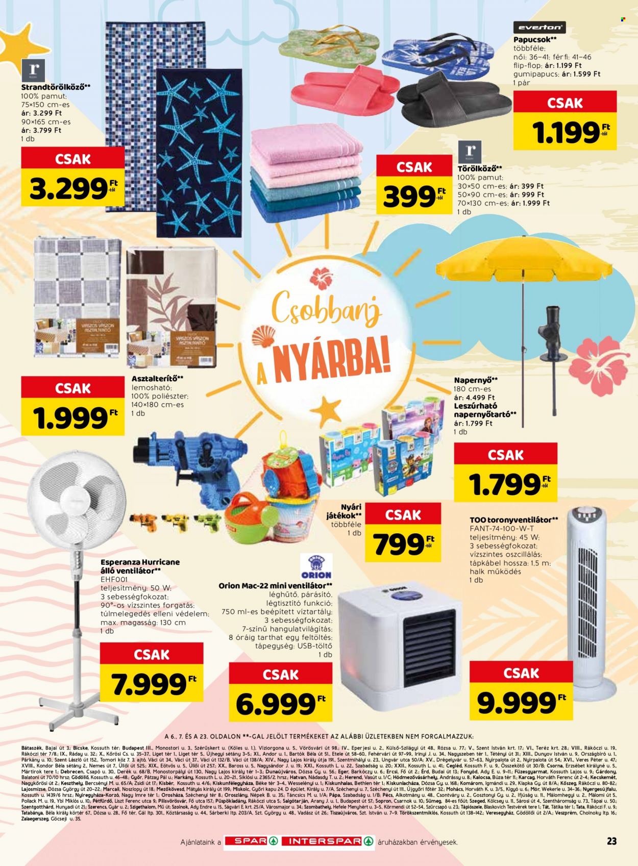 SPAR akciós újságok - 2022.07.14 - 2022.07.20. Oldal 29