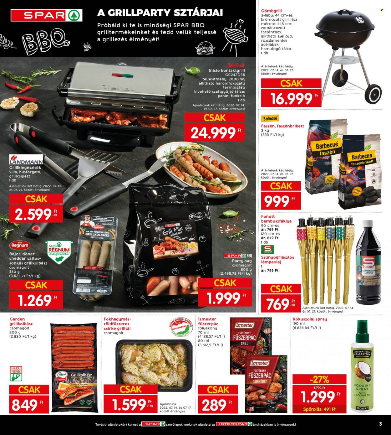INTERSPAR akciós újságok - 2022.07.14 - 2022.07.20. Oldal 3