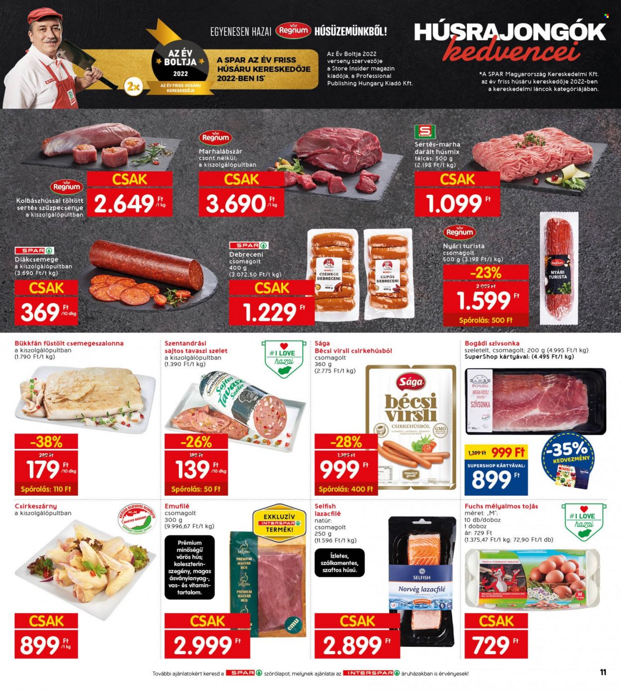 INTERSPAR akciós újságok - 2022.07.14 - 2022.07.20. Oldal 17
