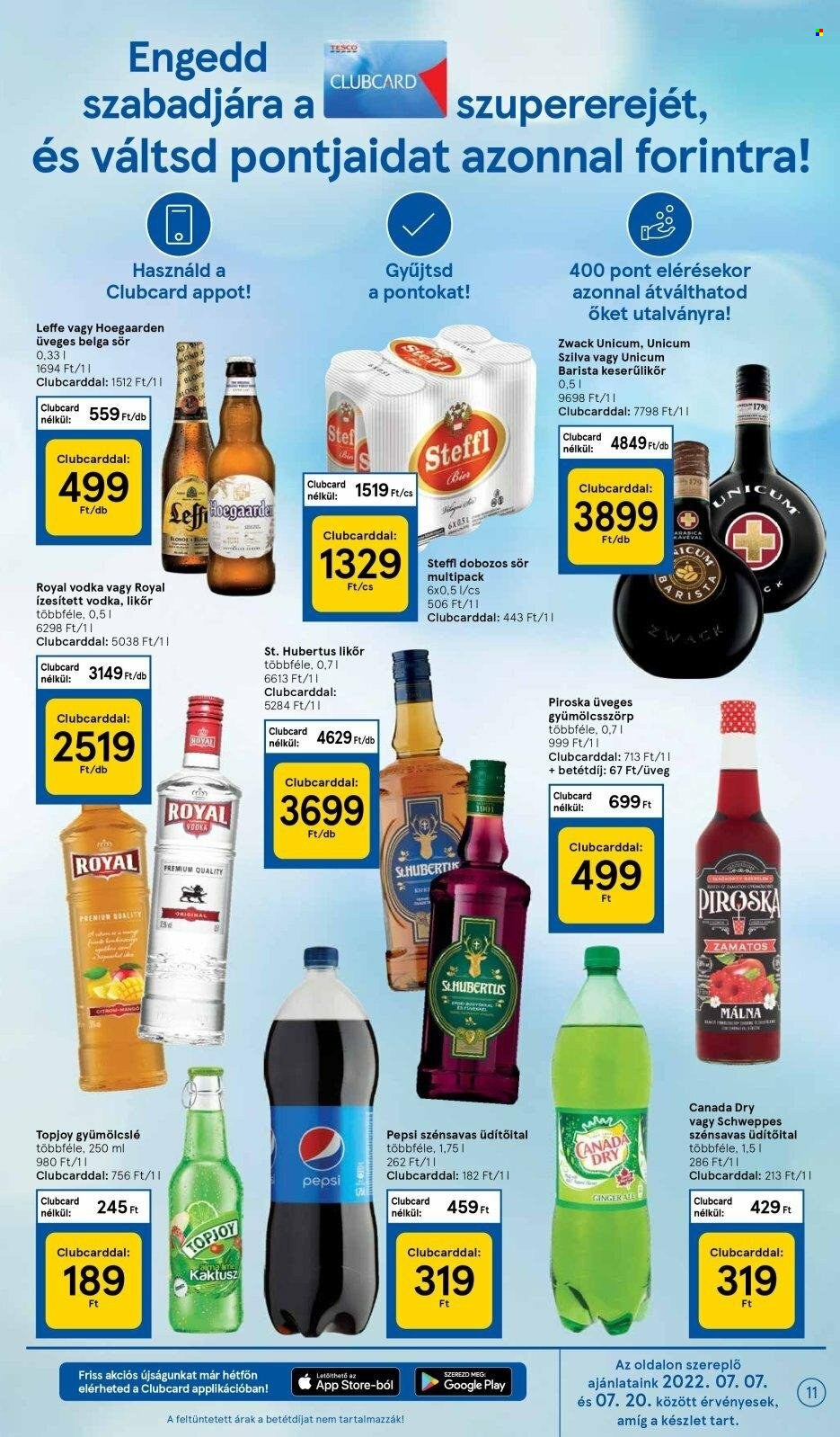 TESCO akciós újságok - 2022.07.14 - 2022.07.20. Oldal 11