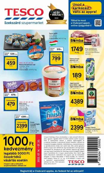 Újság TESCO - 2022.07.14 - 2022.07.20.