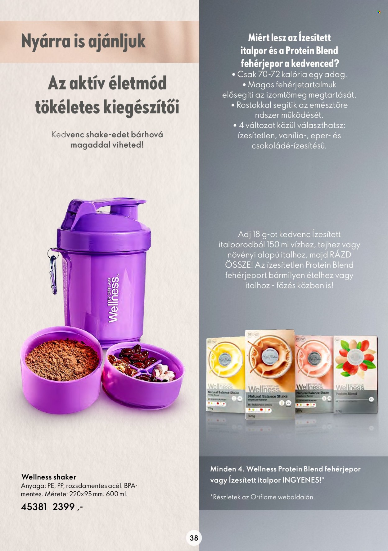 Oriflame akciós újságok - 2022.07.13 - 2022.08.02. Oldal 38