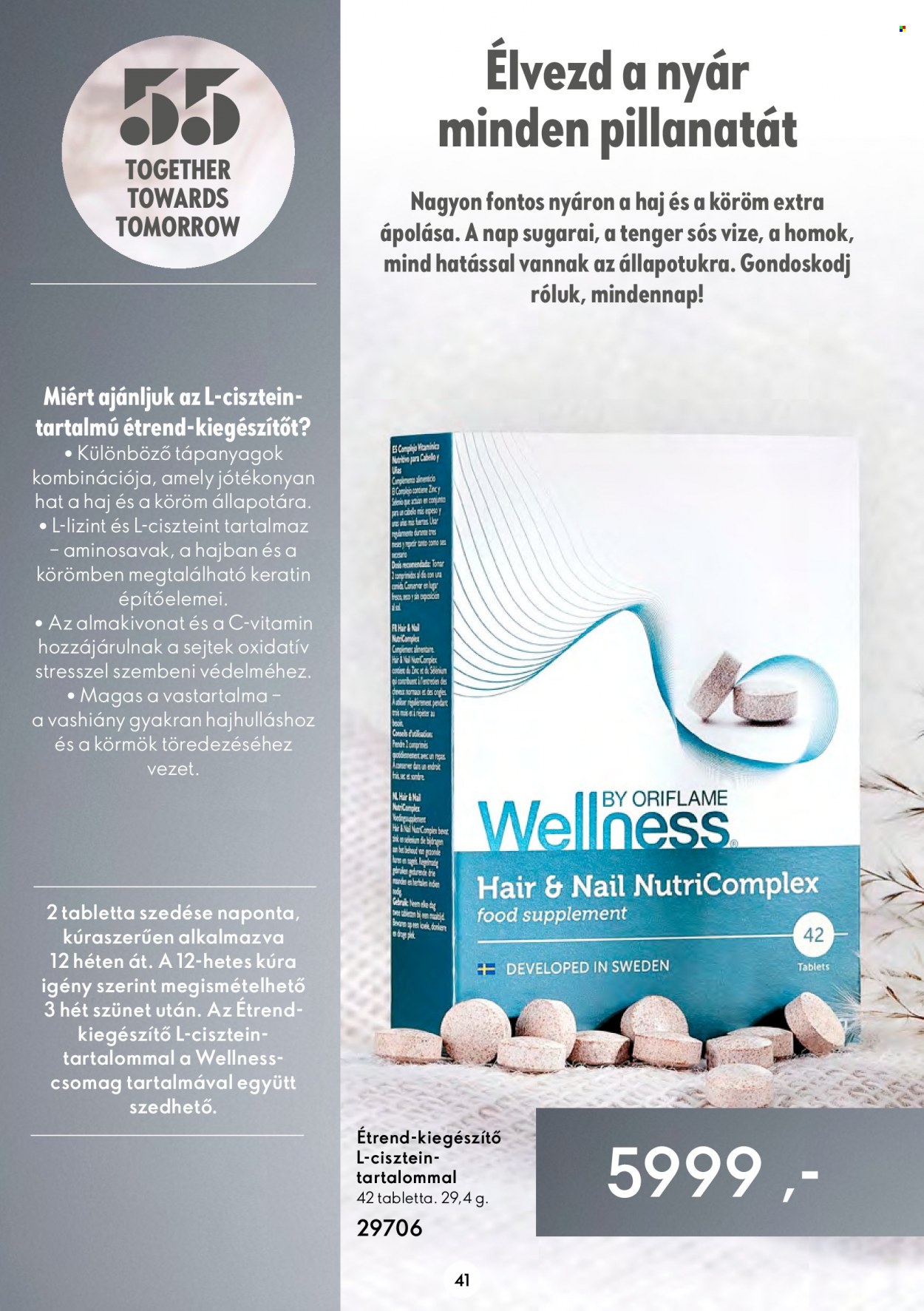 Oriflame akciós újságok - 2022.07.13 - 2022.08.02. Oldal 41