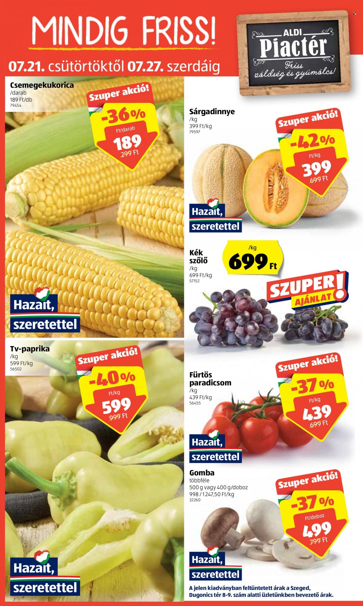 Aldi akciós újságok - 2022.07.21 - 2022.07.27. Oldal 4