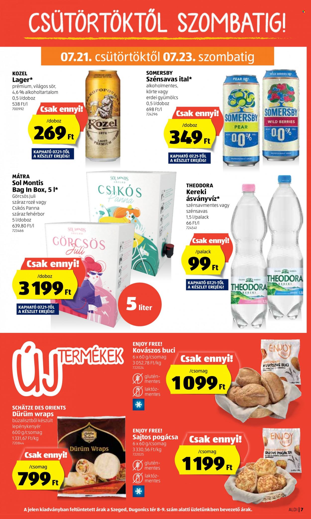 Aldi akciós újságok - 2022.07.21 - 2022.07.27. Oldal 9