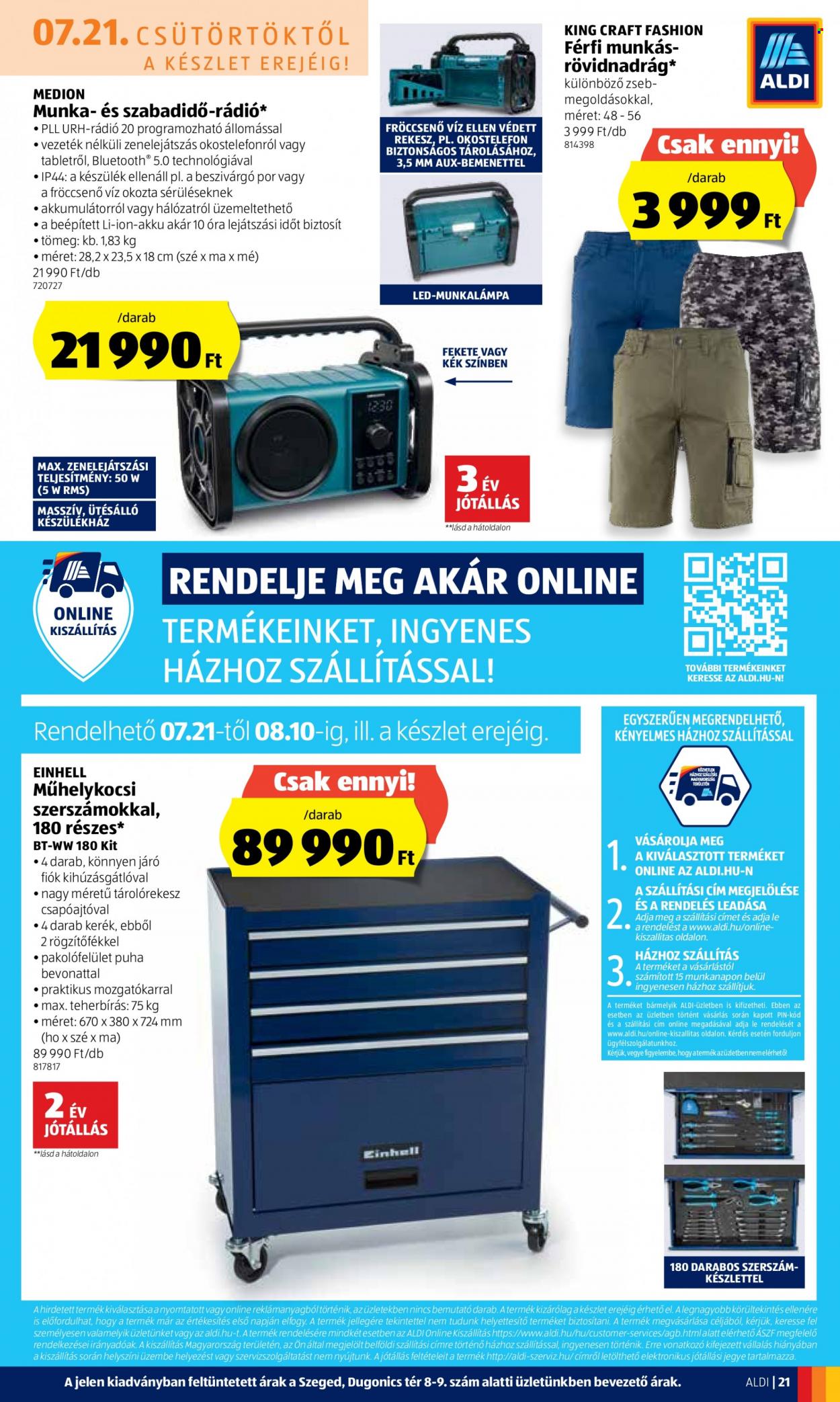 Aldi akciós újságok - 2022.07.21 - 2022.07.27. Oldal 23