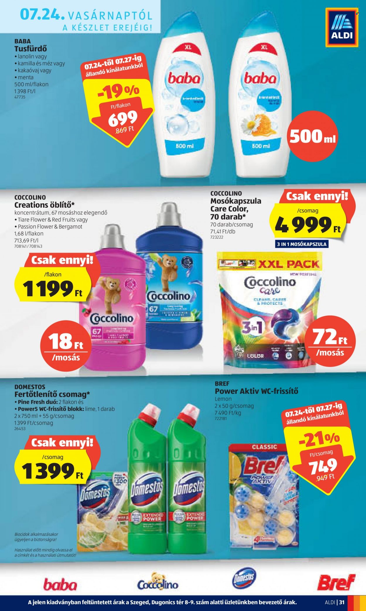Aldi akciós újságok - 2022.07.21 - 2022.07.27. Oldal 33