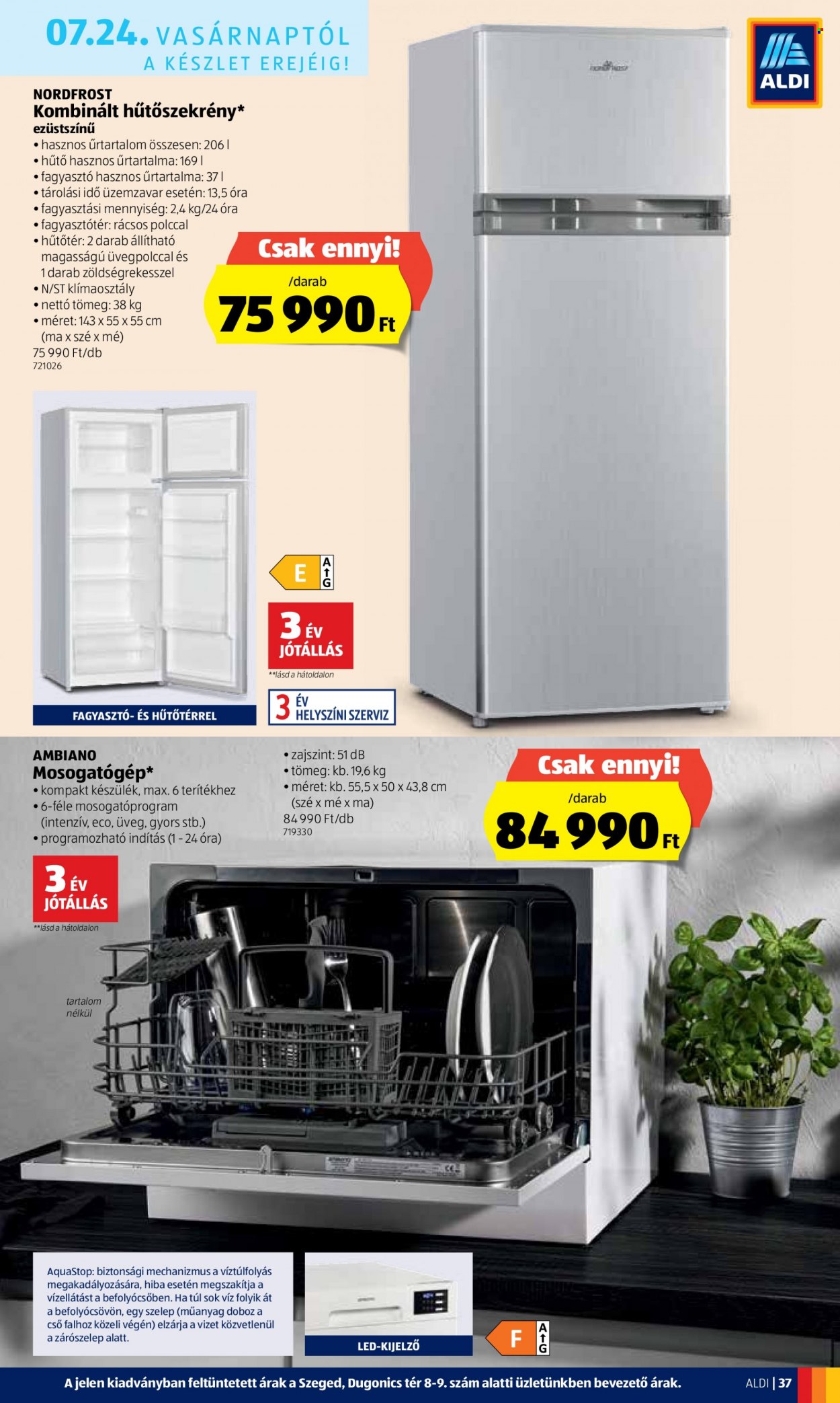 Aldi akciós újságok - 2022.07.21 - 2022.07.27. Oldal 39