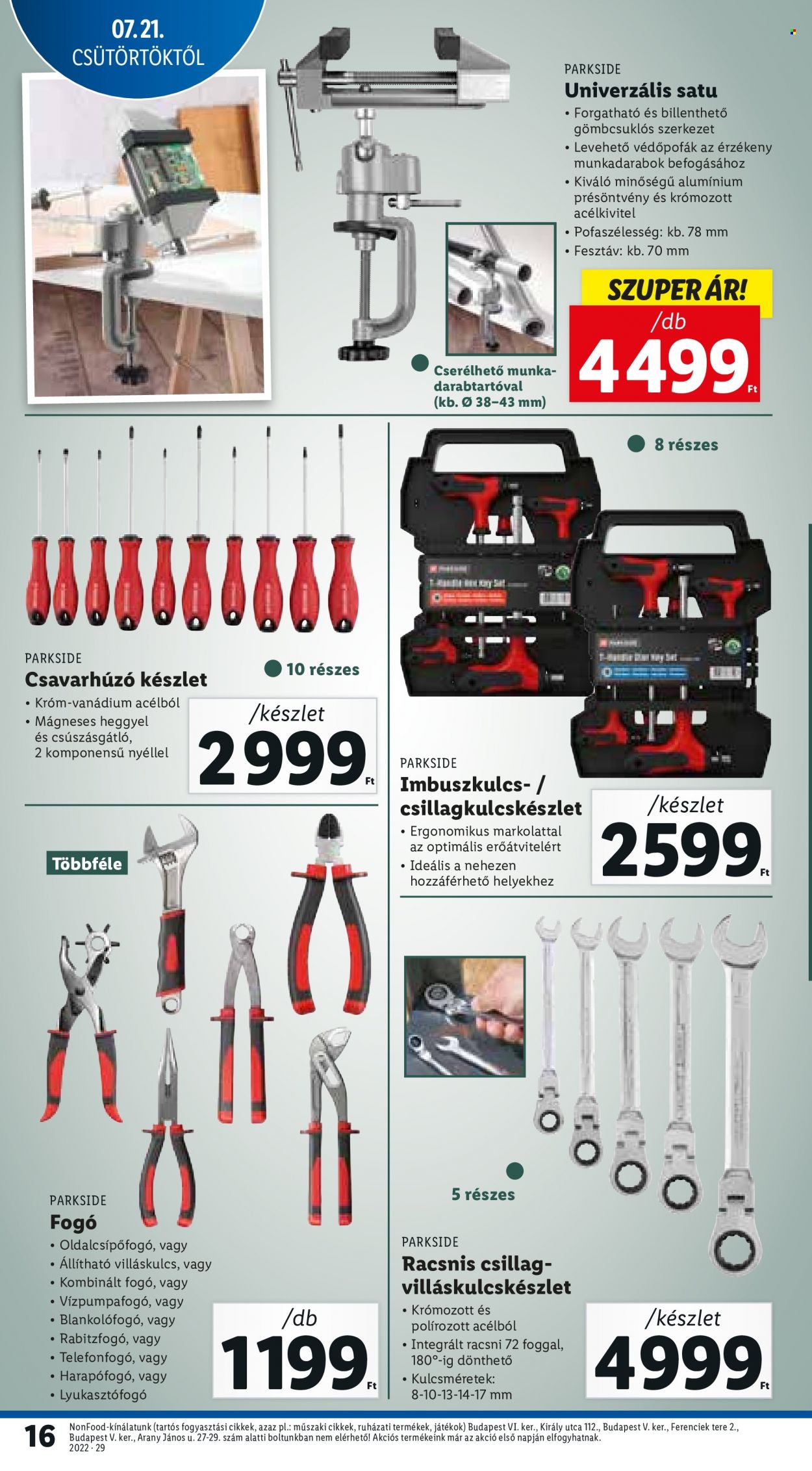 Lidl akciós újságok - 2022.07.21 - 2022.07.27. Oldal 16
