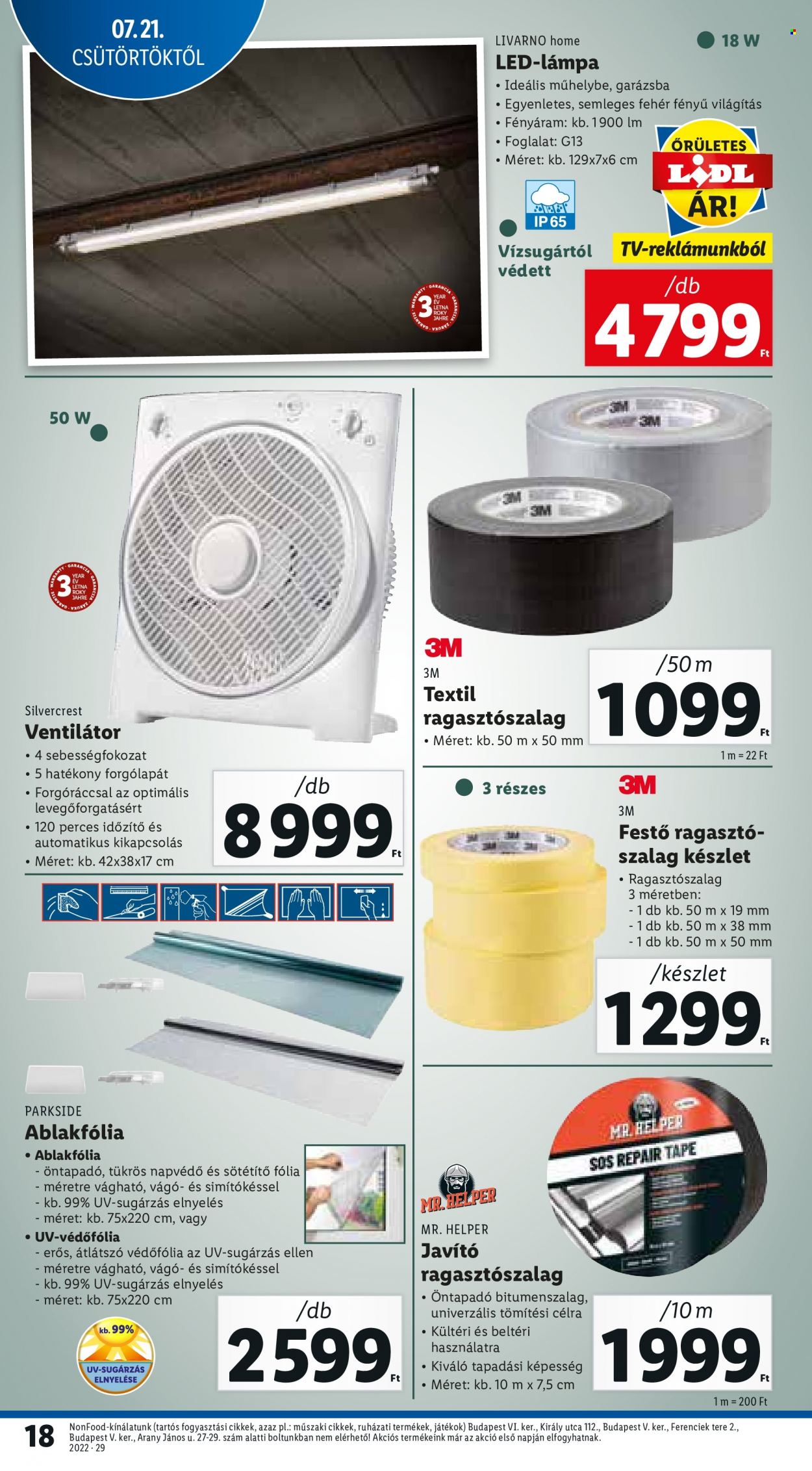 Lidl akciós újságok - 2022.07.21 - 2022.07.27. Oldal 18