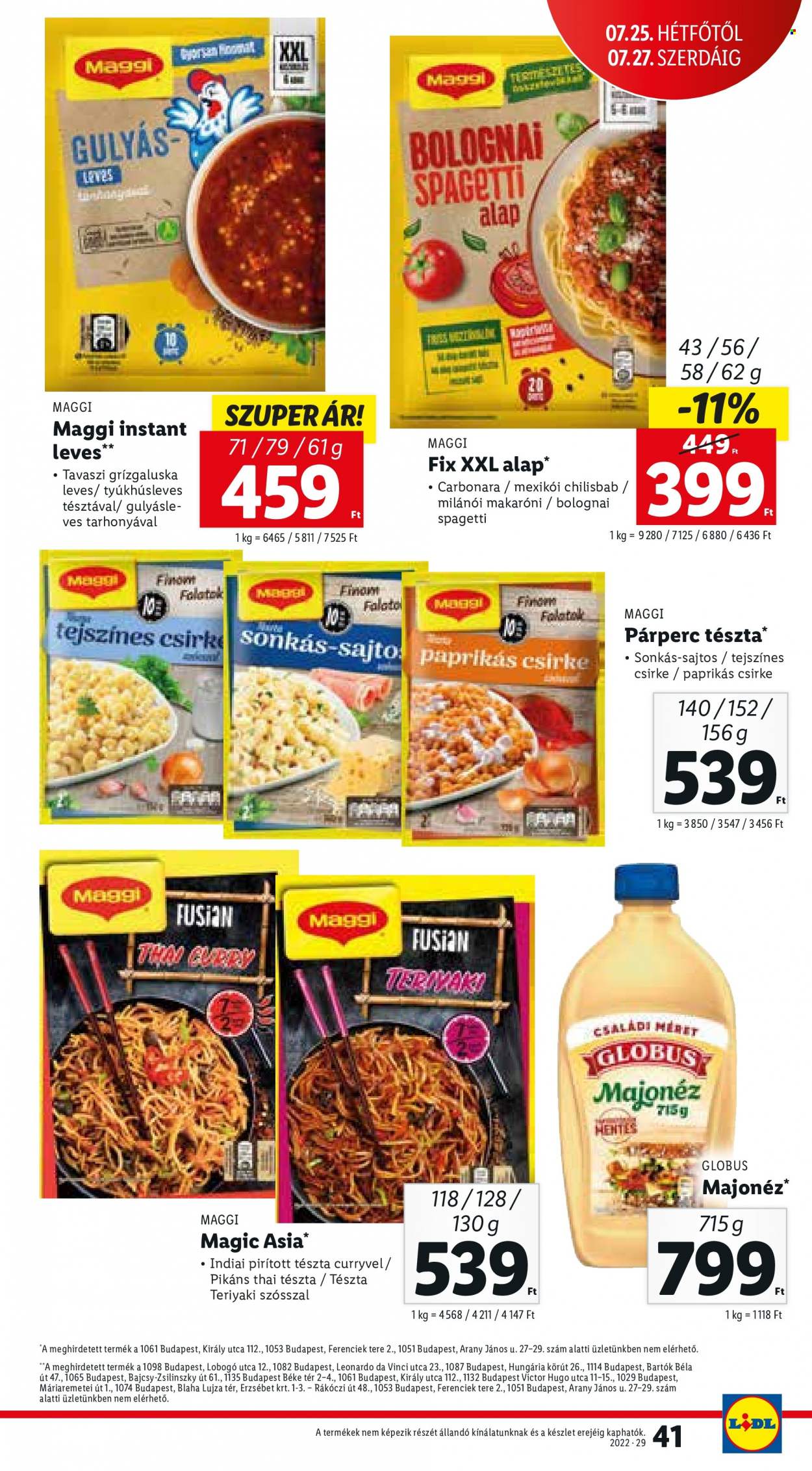 Lidl akciós újságok - 2022.07.21 - 2022.07.27. Oldal 41