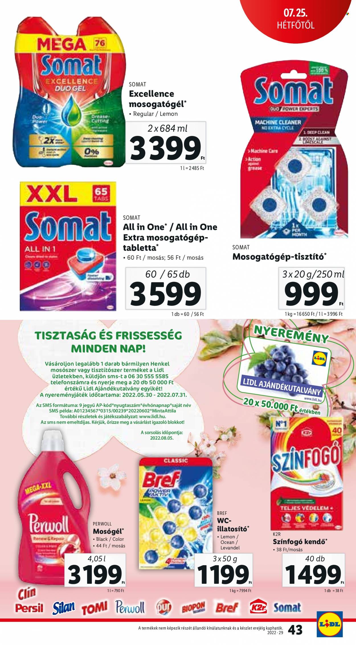 Lidl akciós újságok - 2022.07.21 - 2022.07.27. Oldal 43