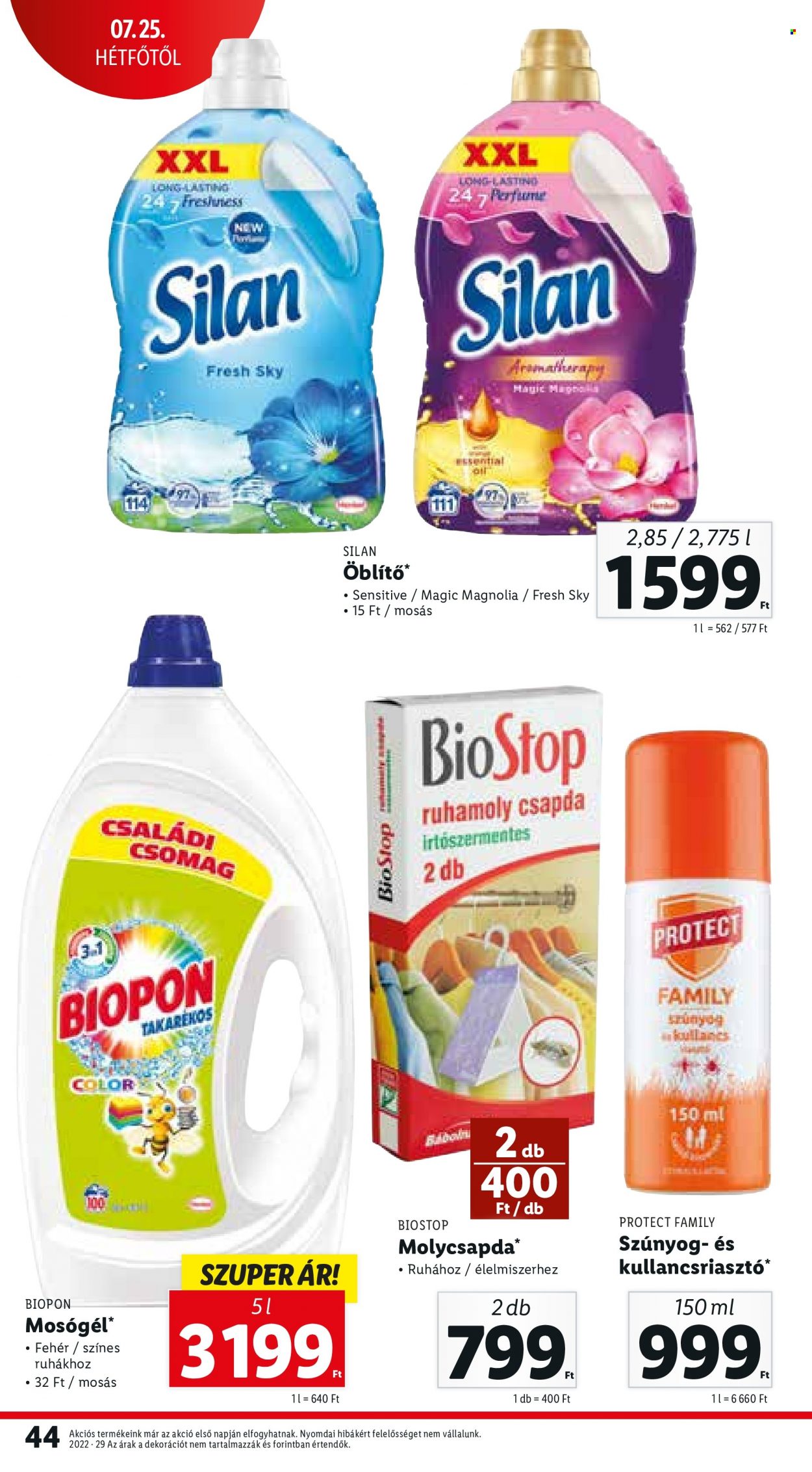 Lidl akciós újságok - 2022.07.21 - 2022.07.27. Oldal 44