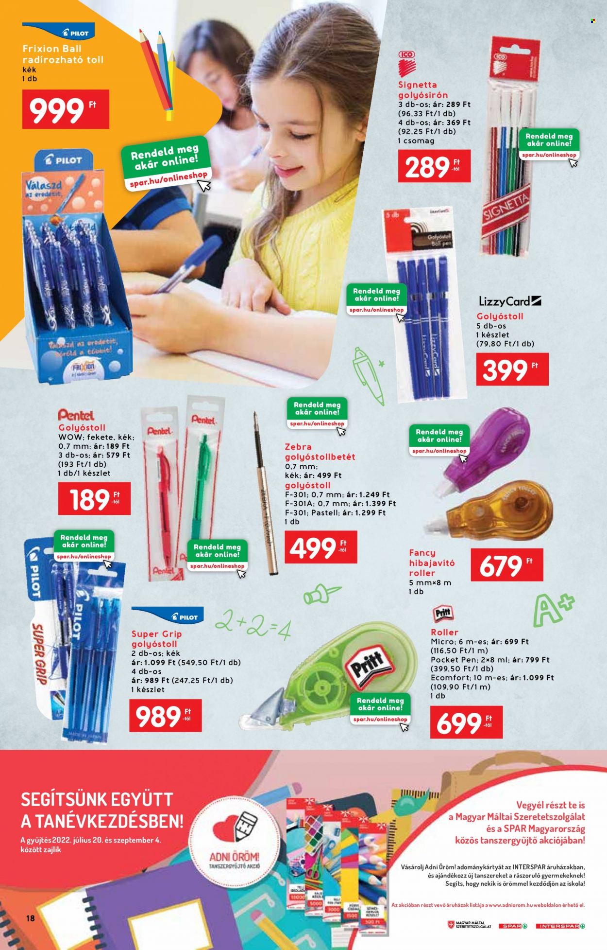 INTERSPAR akciós újságok - 2022.07.20 - 2022.08.17. Oldal 18