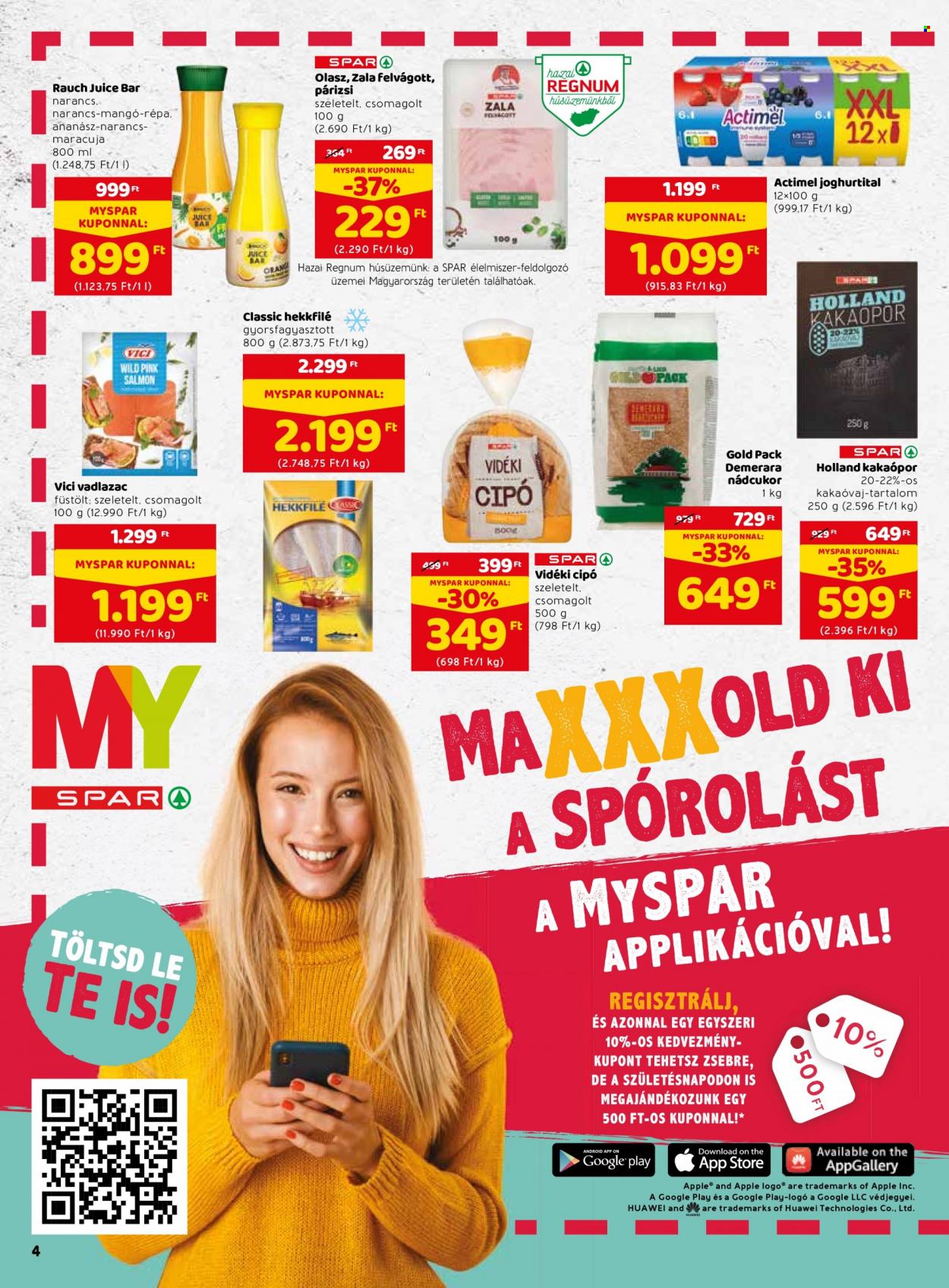 SPAR akciós újságok - 2022.07.21 - 2022.07.27. Oldal 4