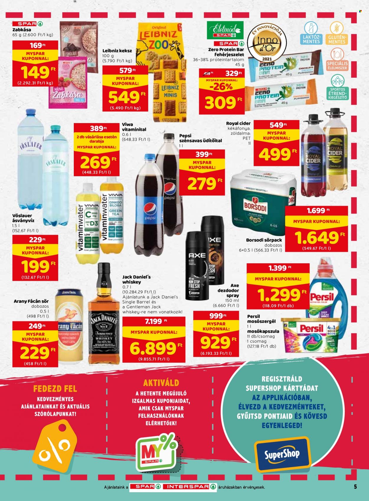 SPAR akciós újságok - 2022.07.21 - 2022.07.27. Oldal 5