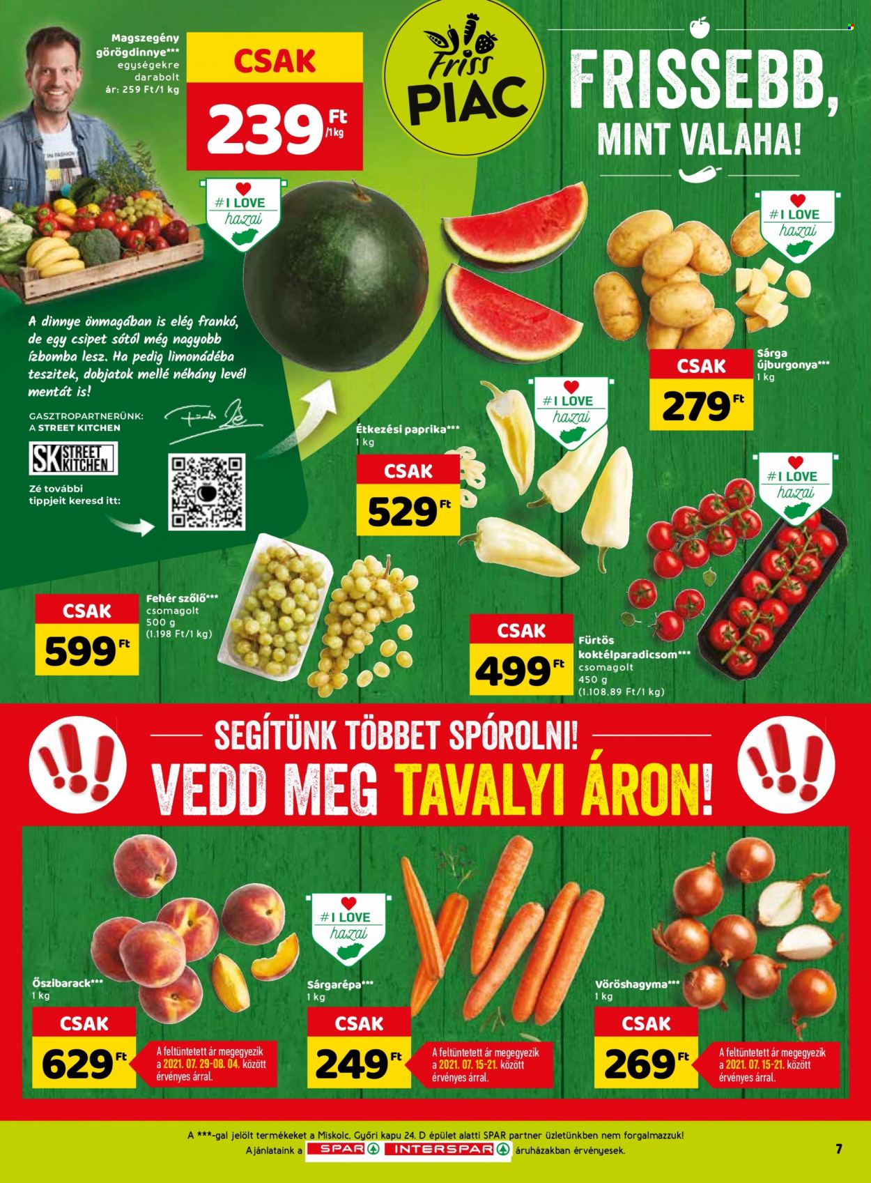 SPAR akciós újságok - 2022.07.21 - 2022.07.27. Oldal 7