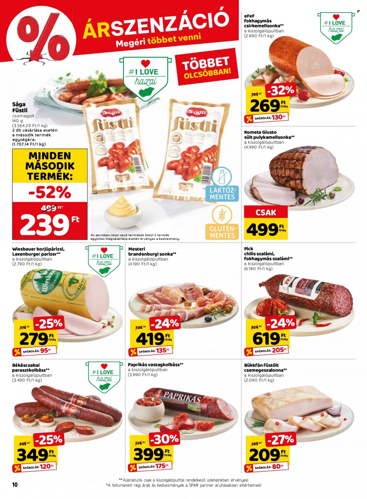 SPAR akciós újságok - 2022.07.21 - 2022.07.27. Oldal 12
