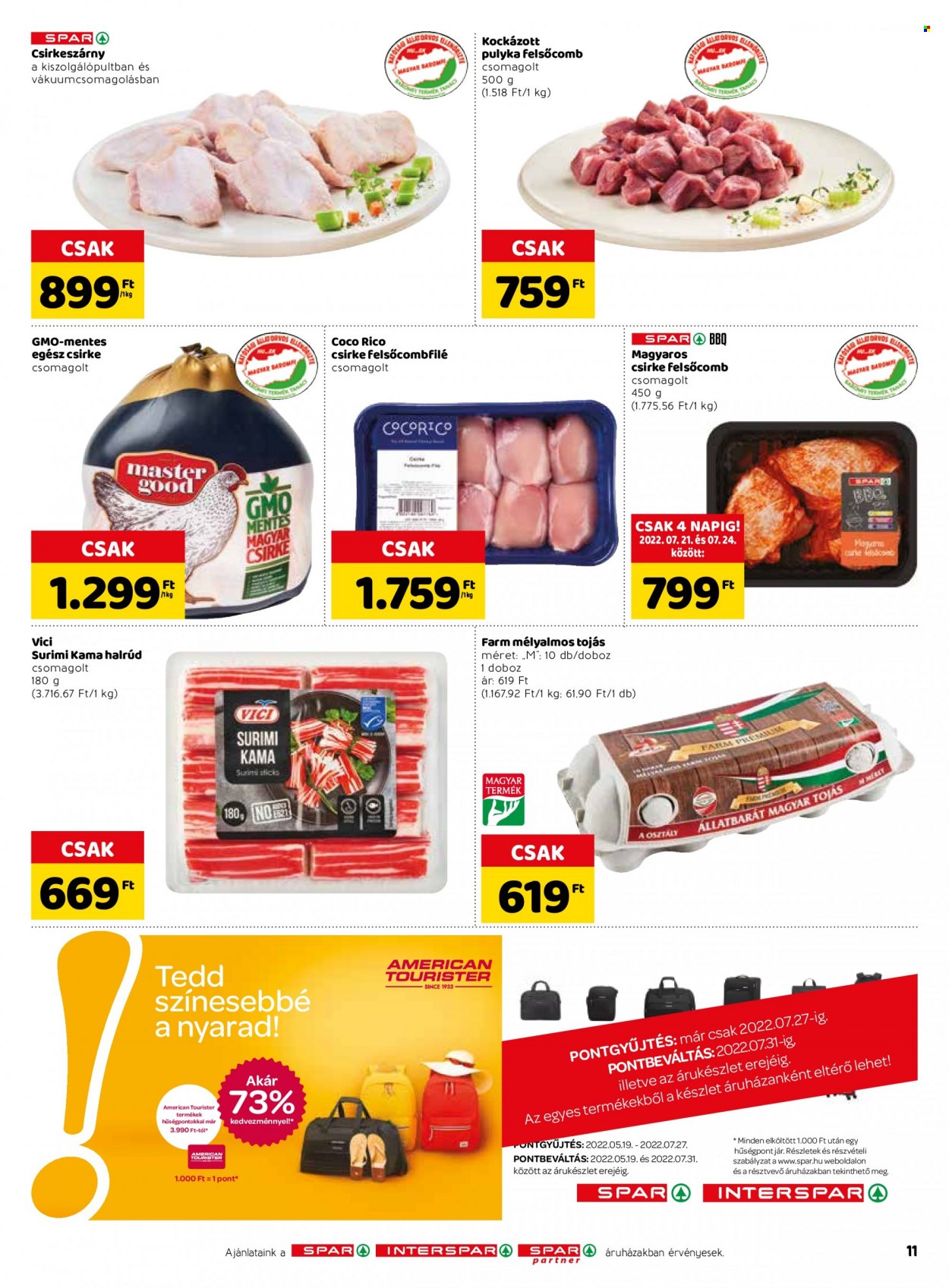 SPAR akciós újságok - 2022.07.21 - 2022.07.27. Oldal 13