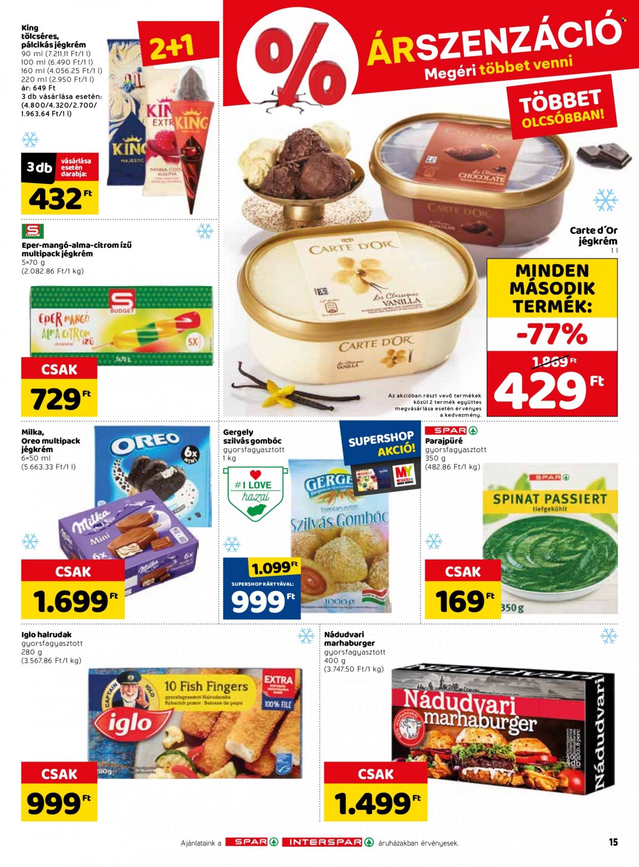 SPAR akciós újságok - 2022.07.21 - 2022.07.27. Oldal 19
