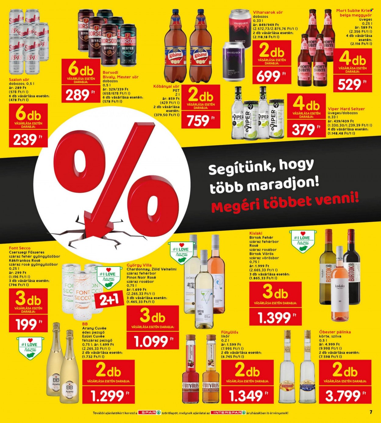 INTERSPAR akciós újságok - 2022.07.21 - 2022.07.27. Oldal 9