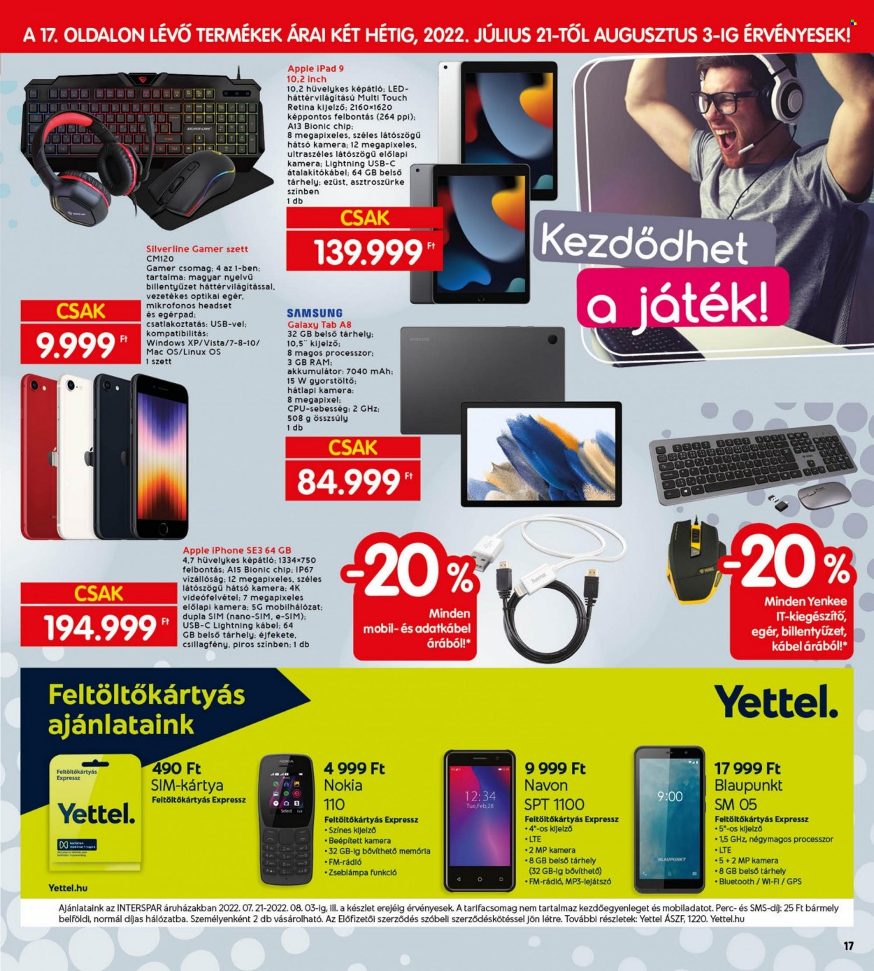 INTERSPAR akciós újságok - 2022.07.21 - 2022.07.27. Oldal 23