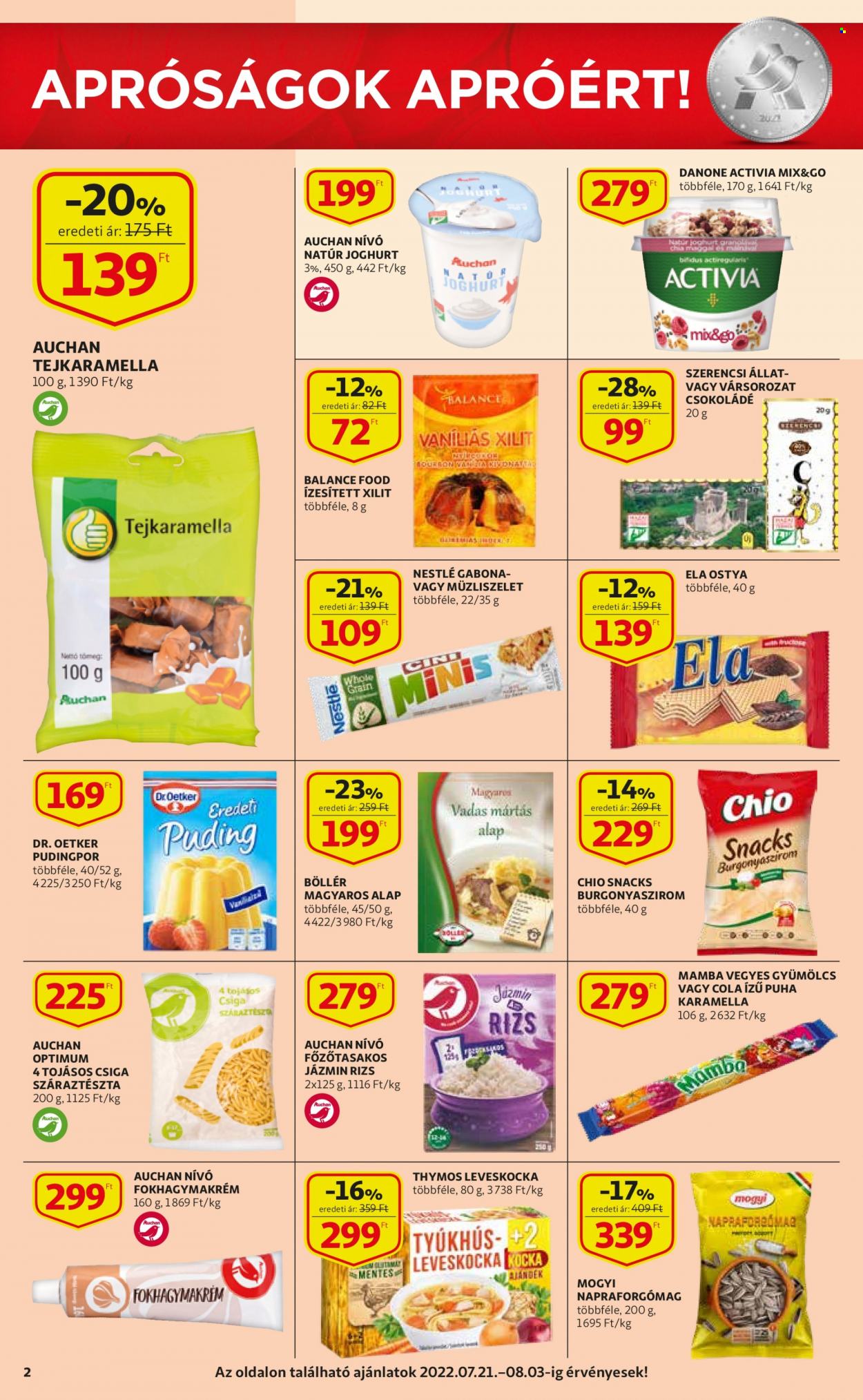 Auchan akciós újságok - 2022.07.21 - 2022.07.27. Oldal 2