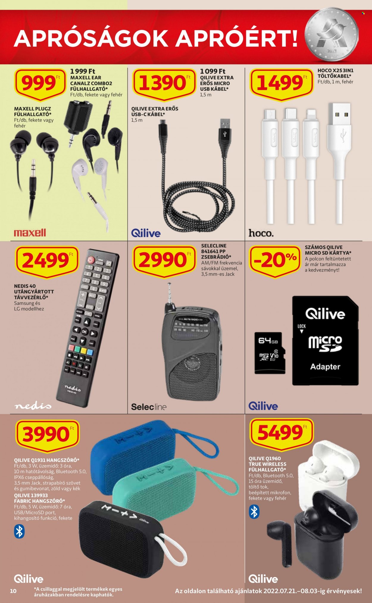Auchan akciós újságok - 2022.07.21 - 2022.07.27. Oldal 10