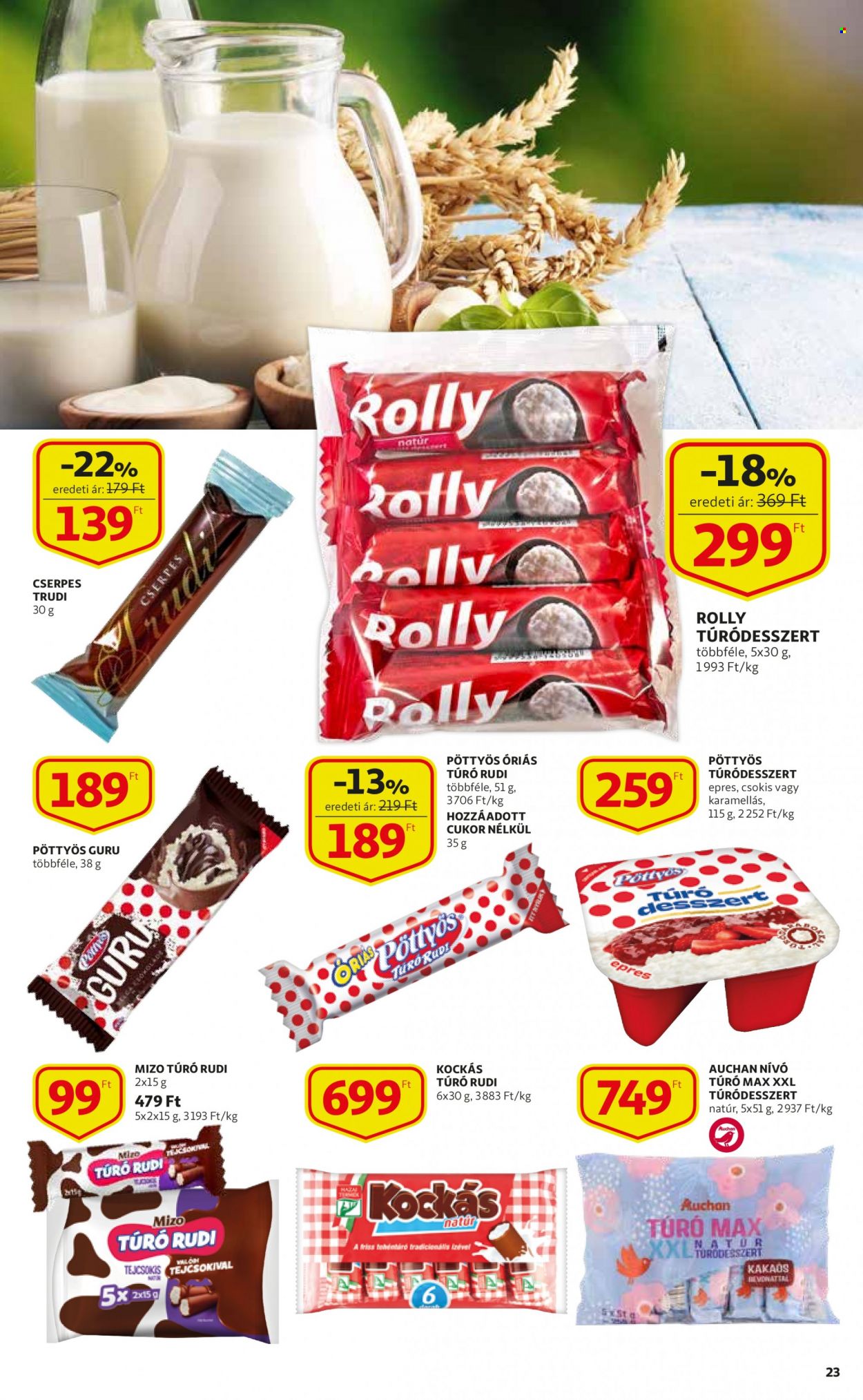 Auchan akciós újságok - 2022.07.21 - 2022.07.27. Oldal 23