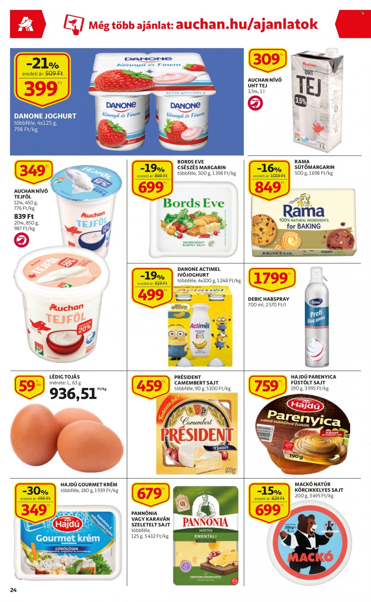 Auchan akciós újságok - 2022.07.21 - 2022.07.27. Oldal 24