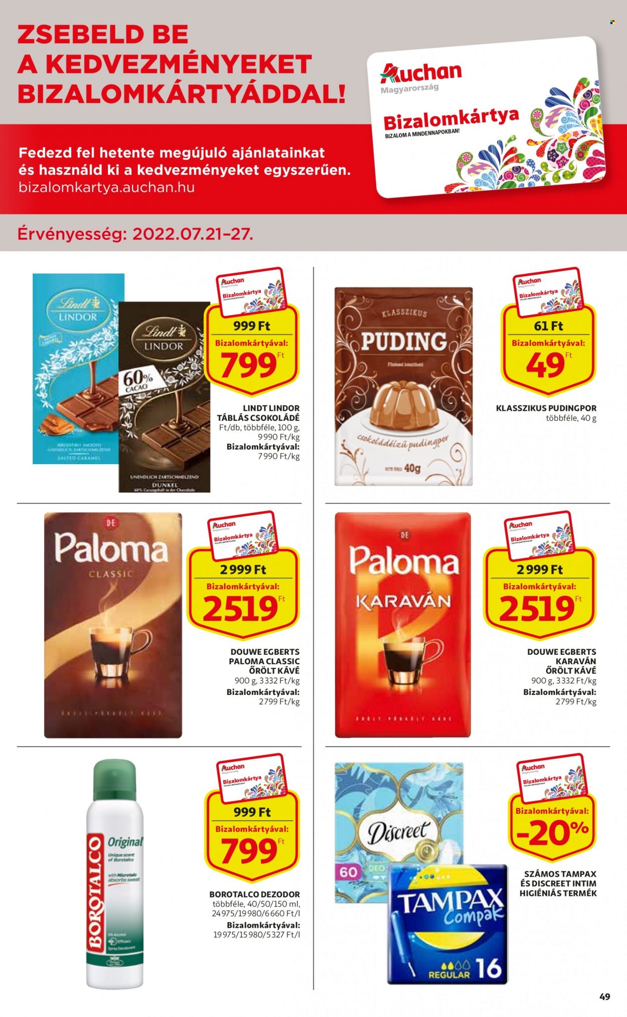 Auchan akciós újságok - 2022.07.21 - 2022.07.27. Oldal 49