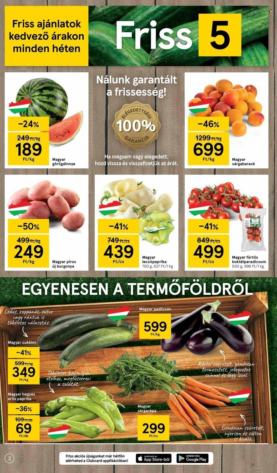 TESCO akciós újságok - 2022.07.21 - 2022.07.27. Oldal 2