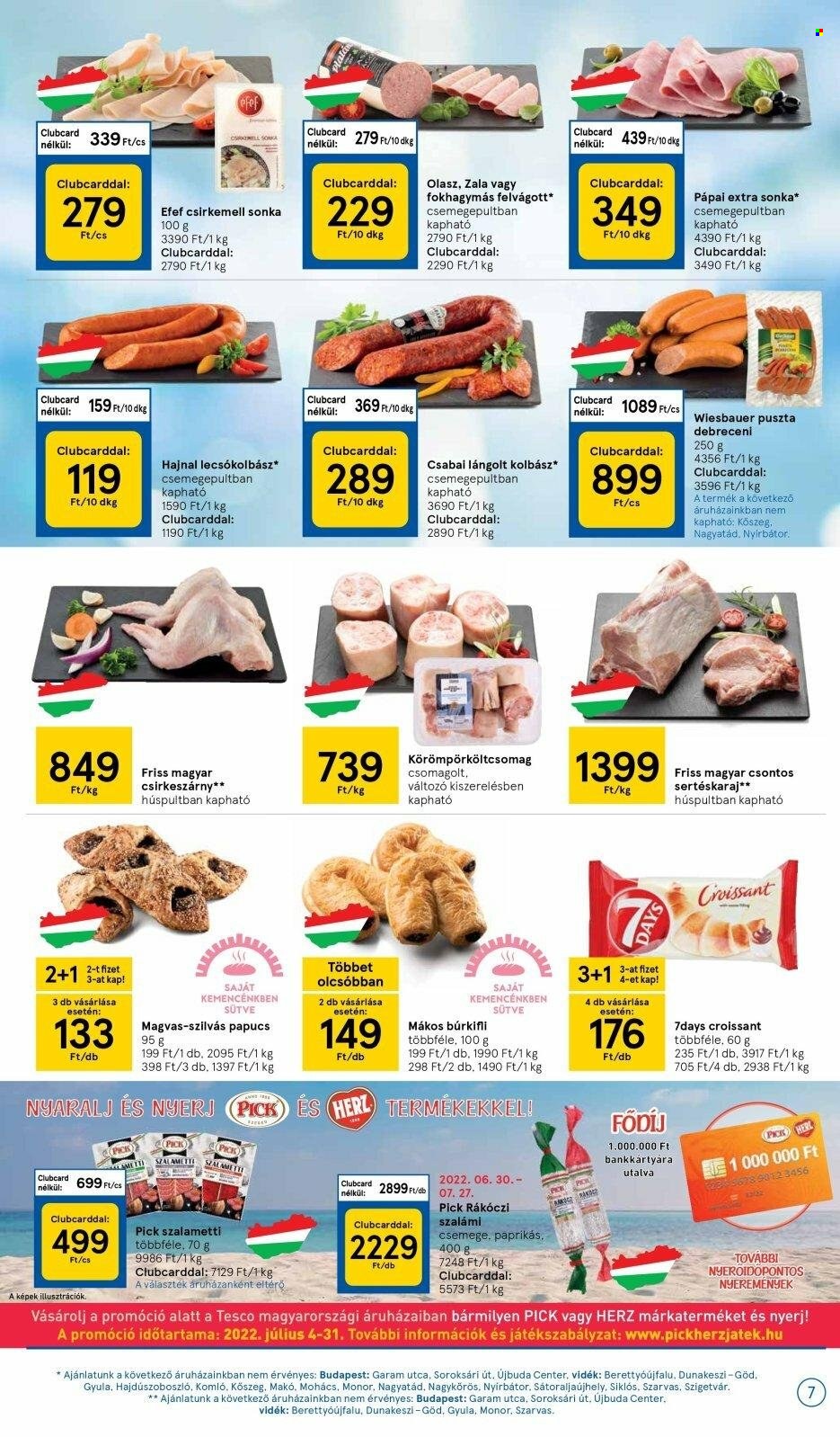 TESCO akciós újságok - 2022.07.21 - 2022.07.27. Oldal 7