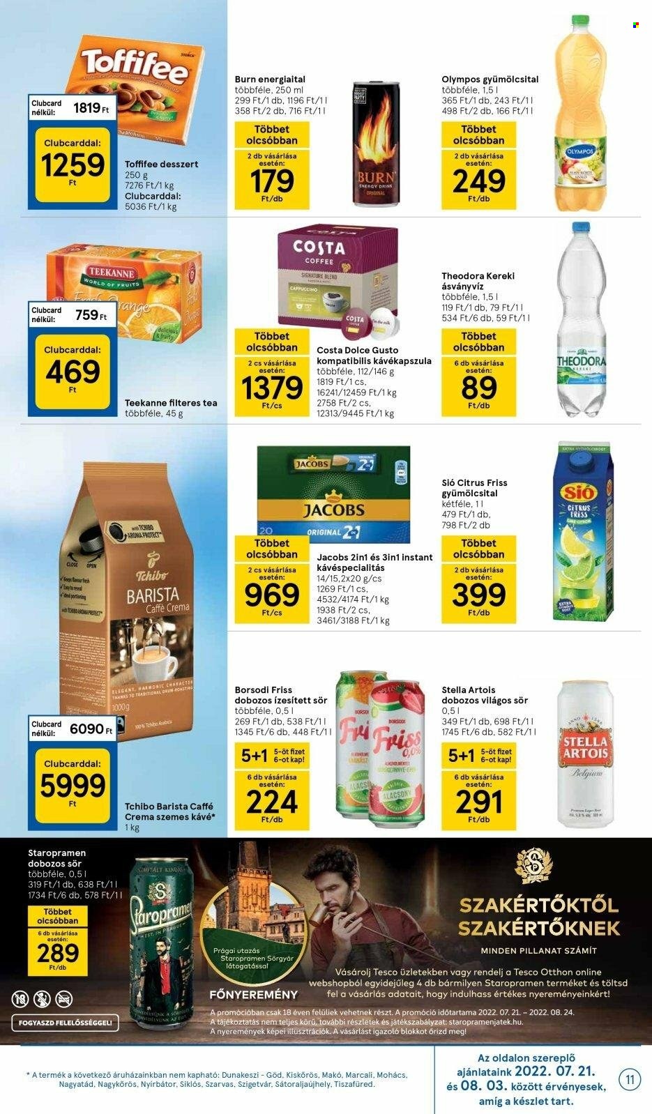 TESCO akciós újságok - 2022.07.21 - 2022.07.27. Oldal 11