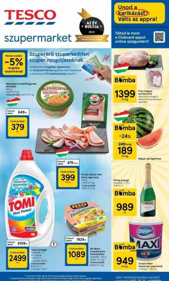 Újság TESCO - 2022.07.21 - 2022.07.27.