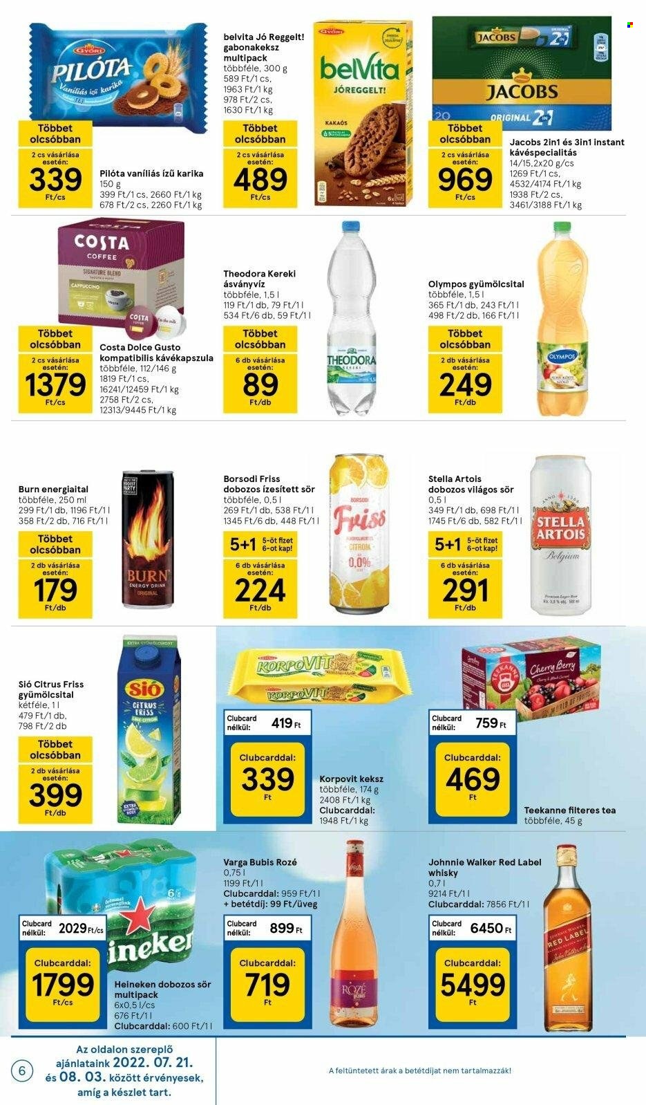 TESCO akciós újságok - 2022.07.21 - 2022.07.27. Oldal 6