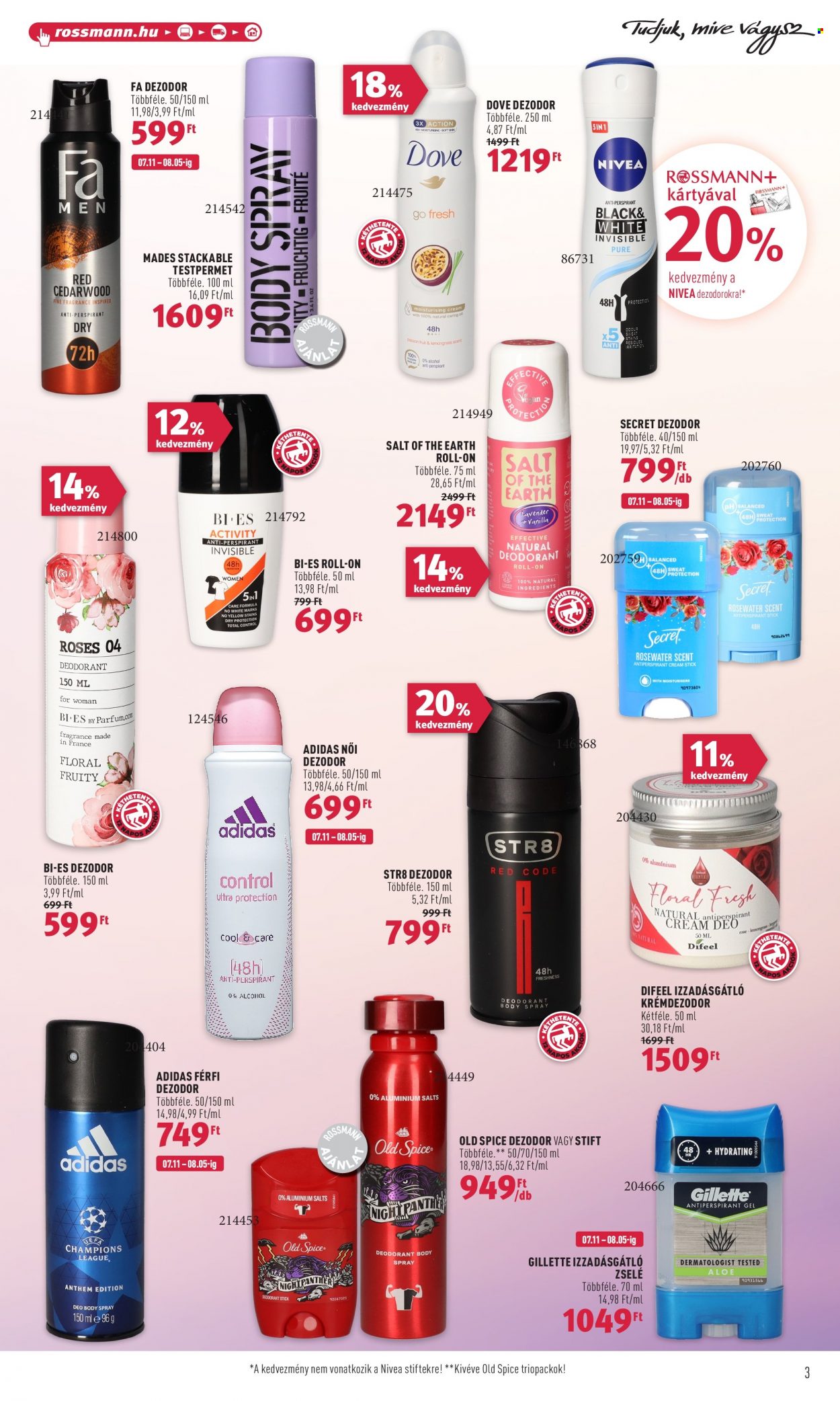 Rossmann akciós újságok - 2022.07.25 - 2022.08.05. Oldal 3