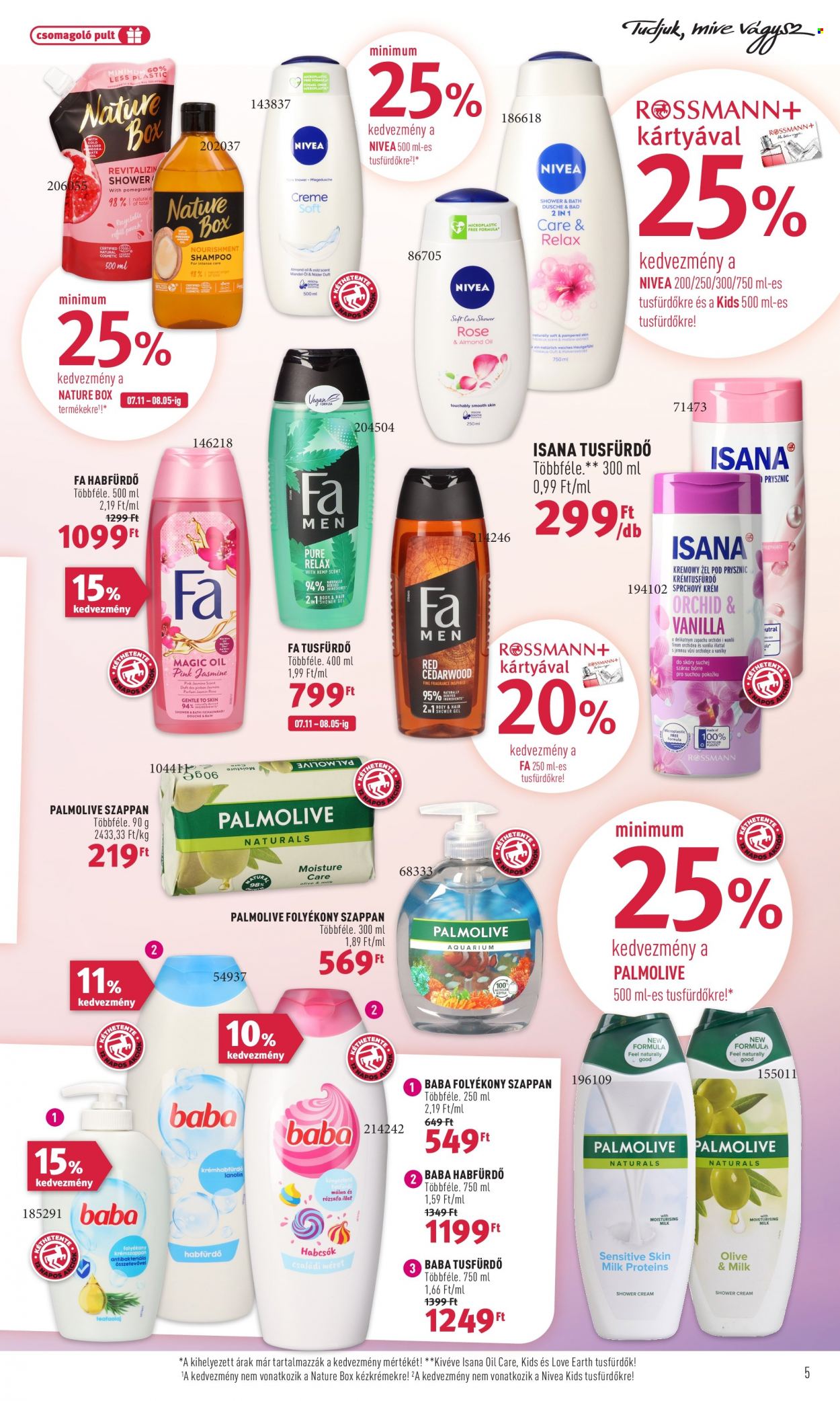 Rossmann akciós újságok - 2022.07.25 - 2022.08.05. Oldal 5