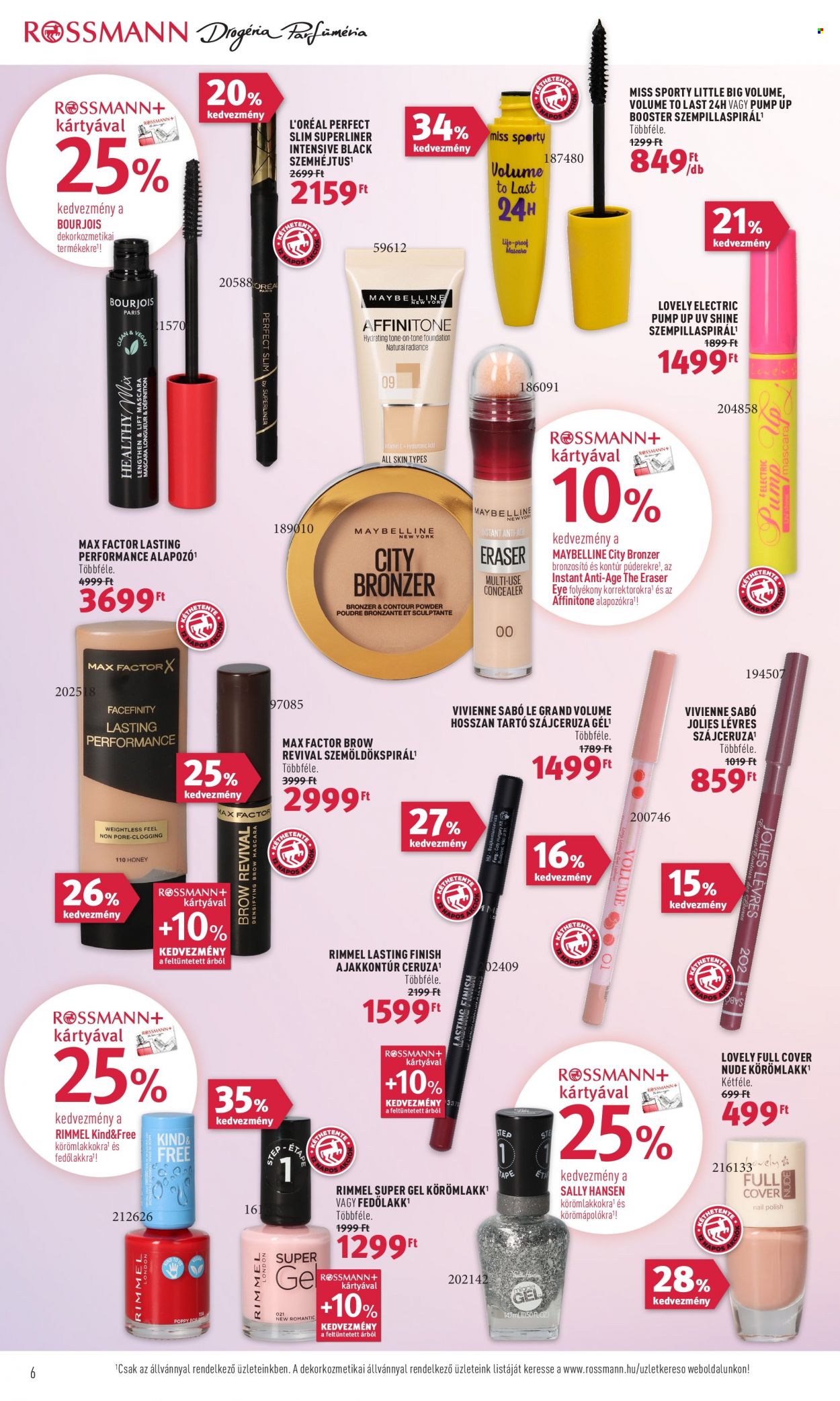 Rossmann akciós újságok - 2022.07.25 - 2022.08.05. Oldal 6
