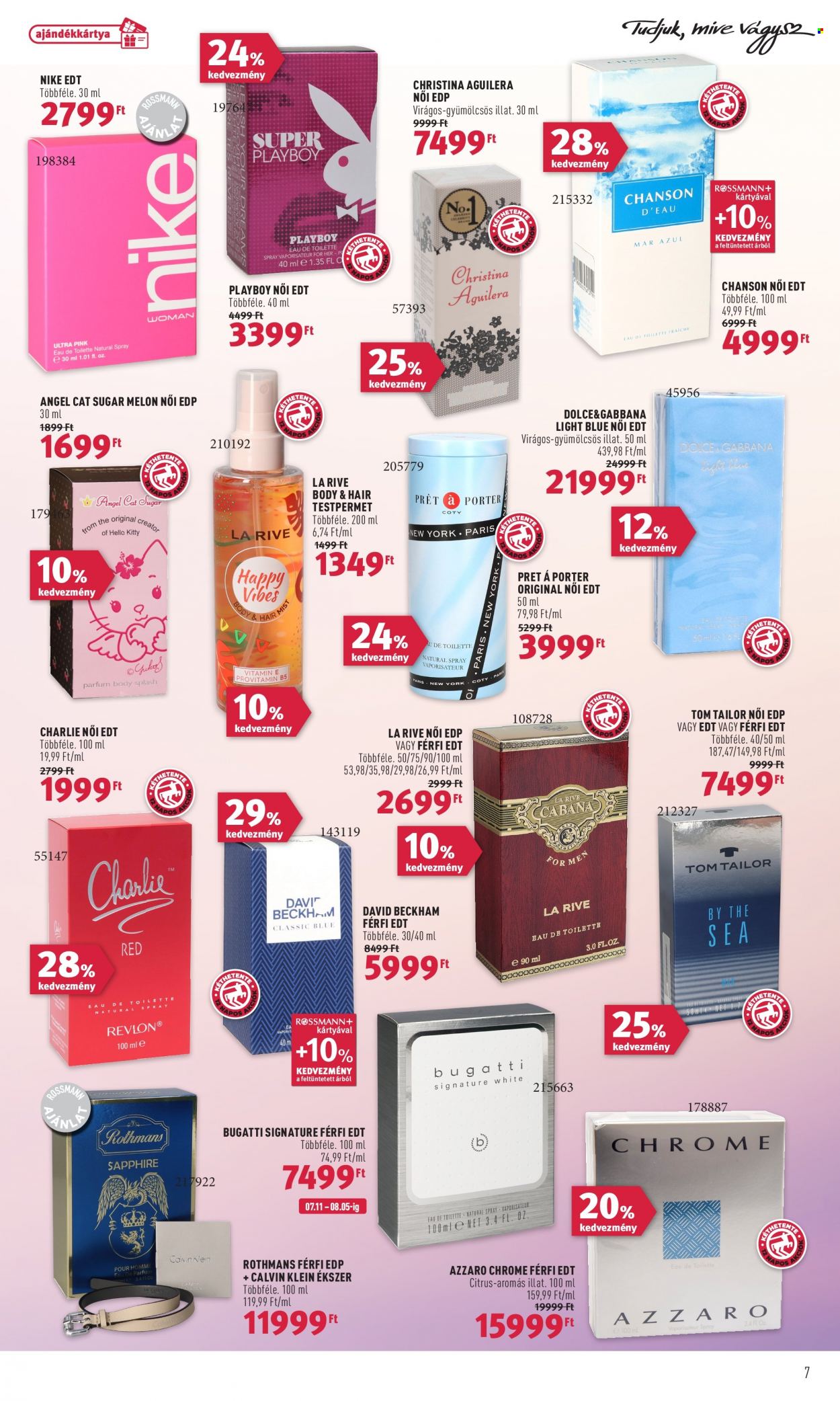 Rossmann akciós újságok - 2022.07.25 - 2022.08.05. Oldal 7