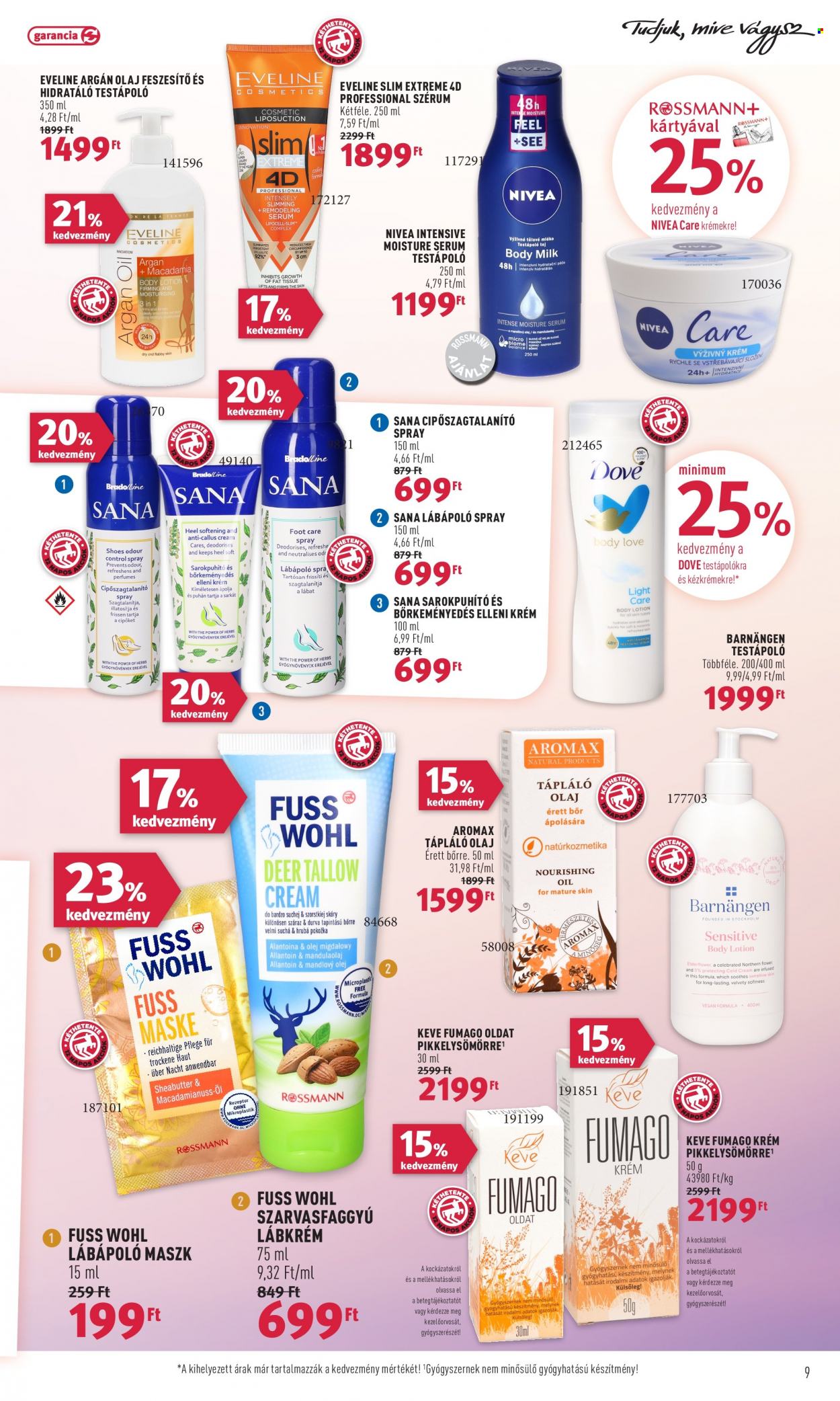 Rossmann akciós újságok - 2022.07.25 - 2022.08.05. Oldal 9