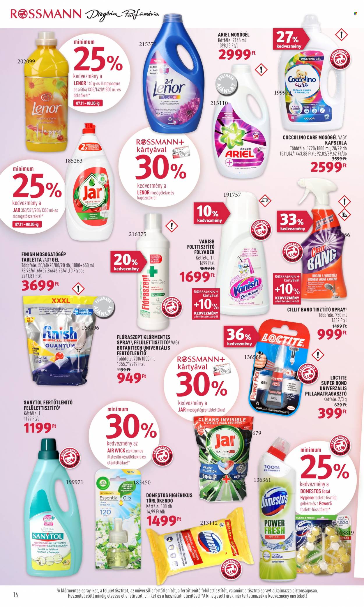 Rossmann akciós újságok - 2022.07.25 - 2022.08.05. Oldal 16