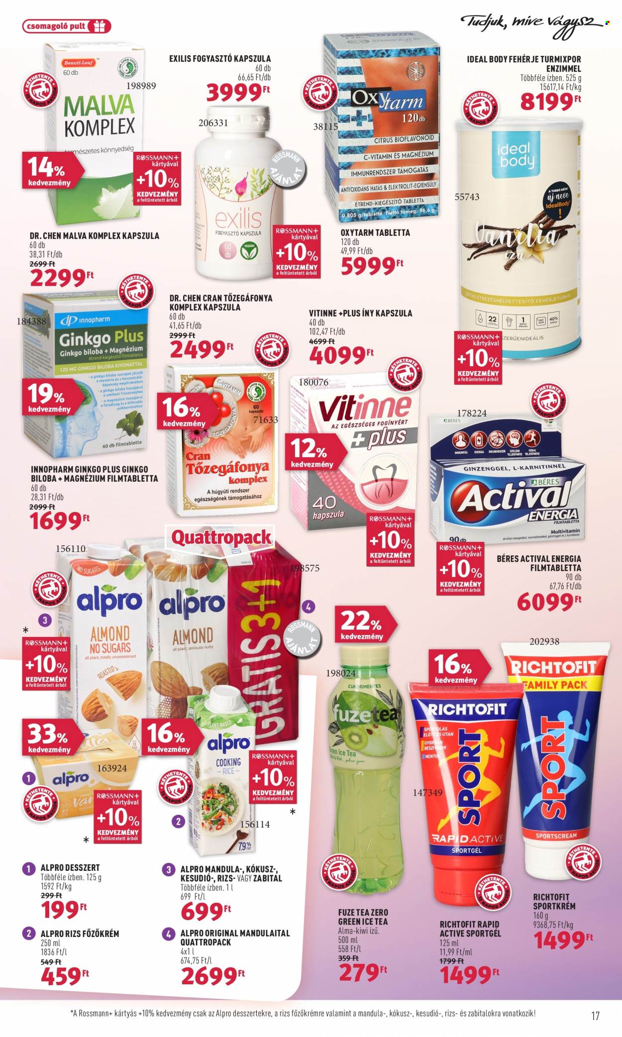 Rossmann akciós újságok - 2022.07.25 - 2022.08.05. Oldal 17