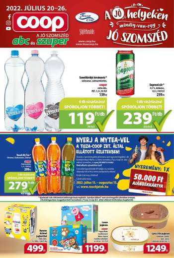 Újság Coop - 2022.07.20 - 2022.07.26.